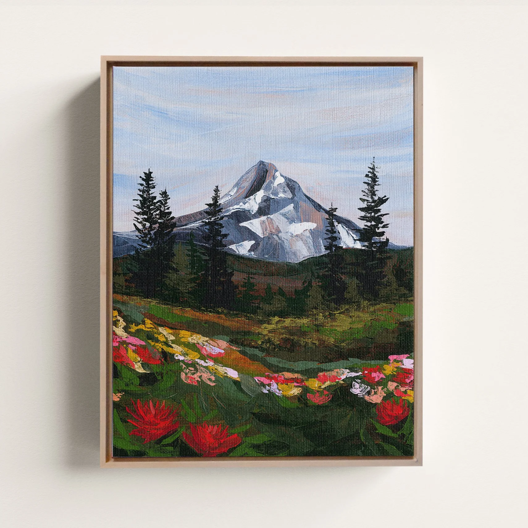 For Canvas Prints: Add a Custom Float Frame
