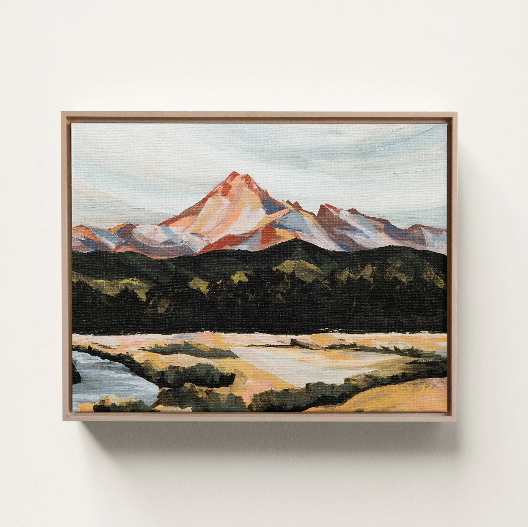For Canvas Prints: Add a Custom Float Frame