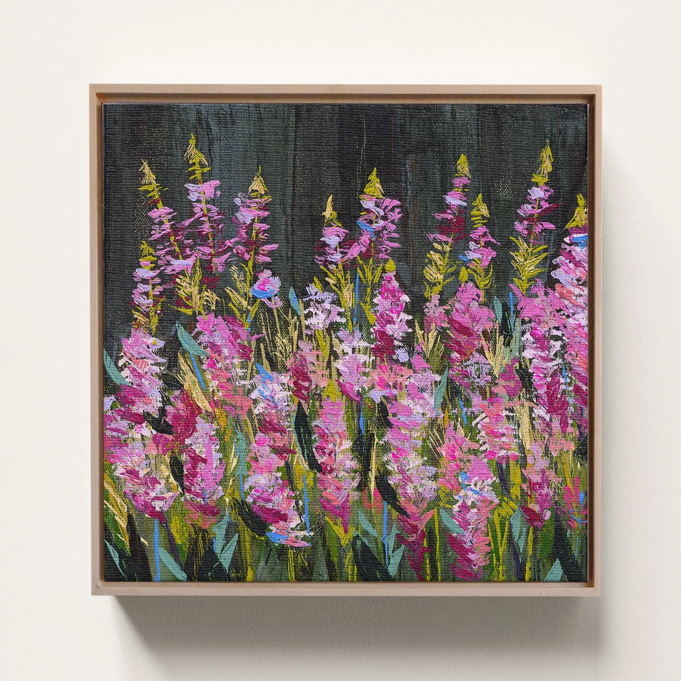 For Canvas Prints: Add a Custom Float Frame
