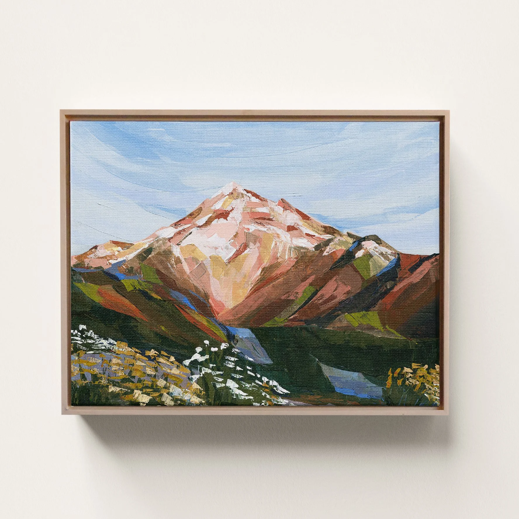 For Canvas Prints: Add a Custom Float Frame