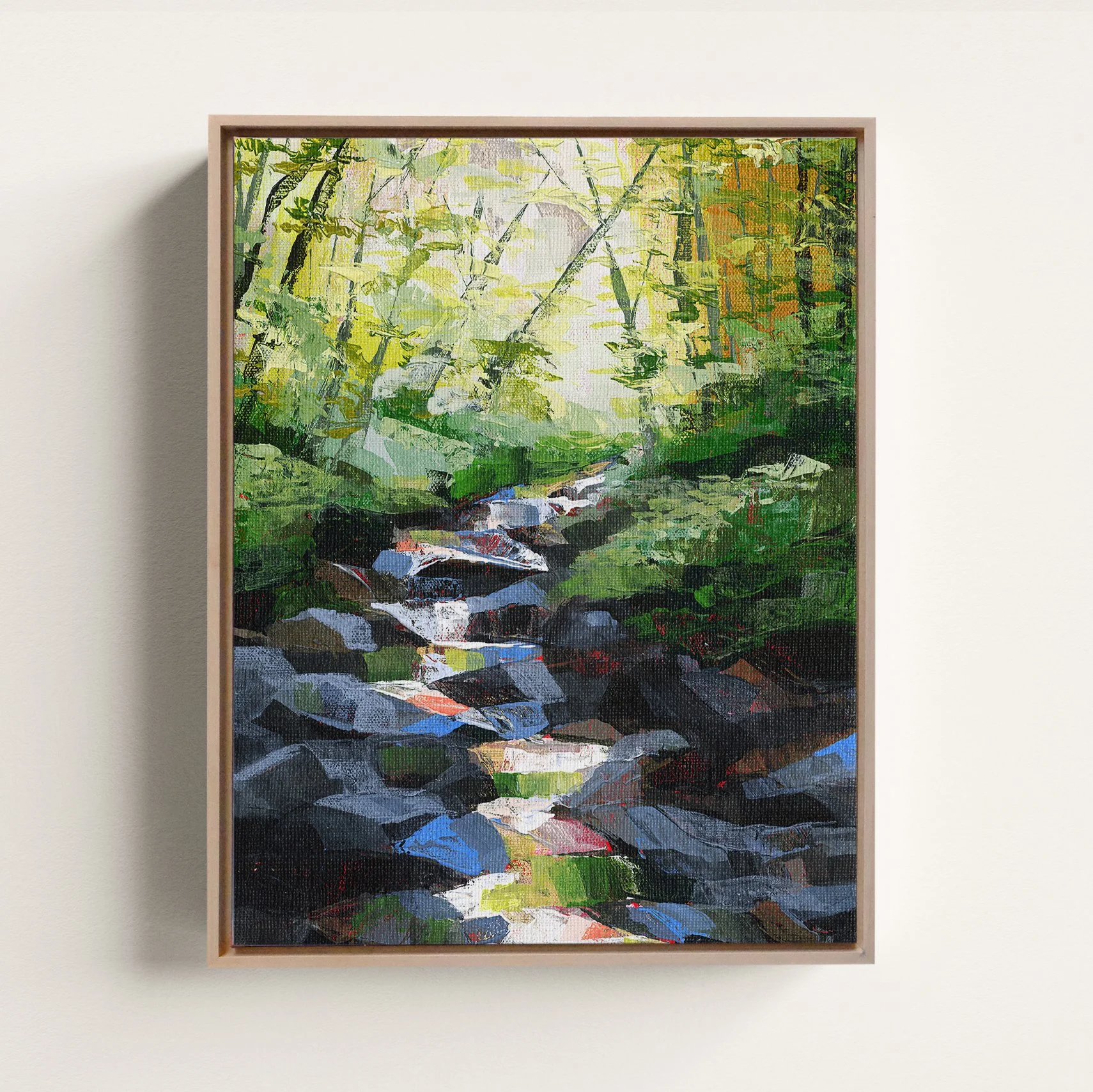 For Canvas Prints: Add a Custom Float Frame