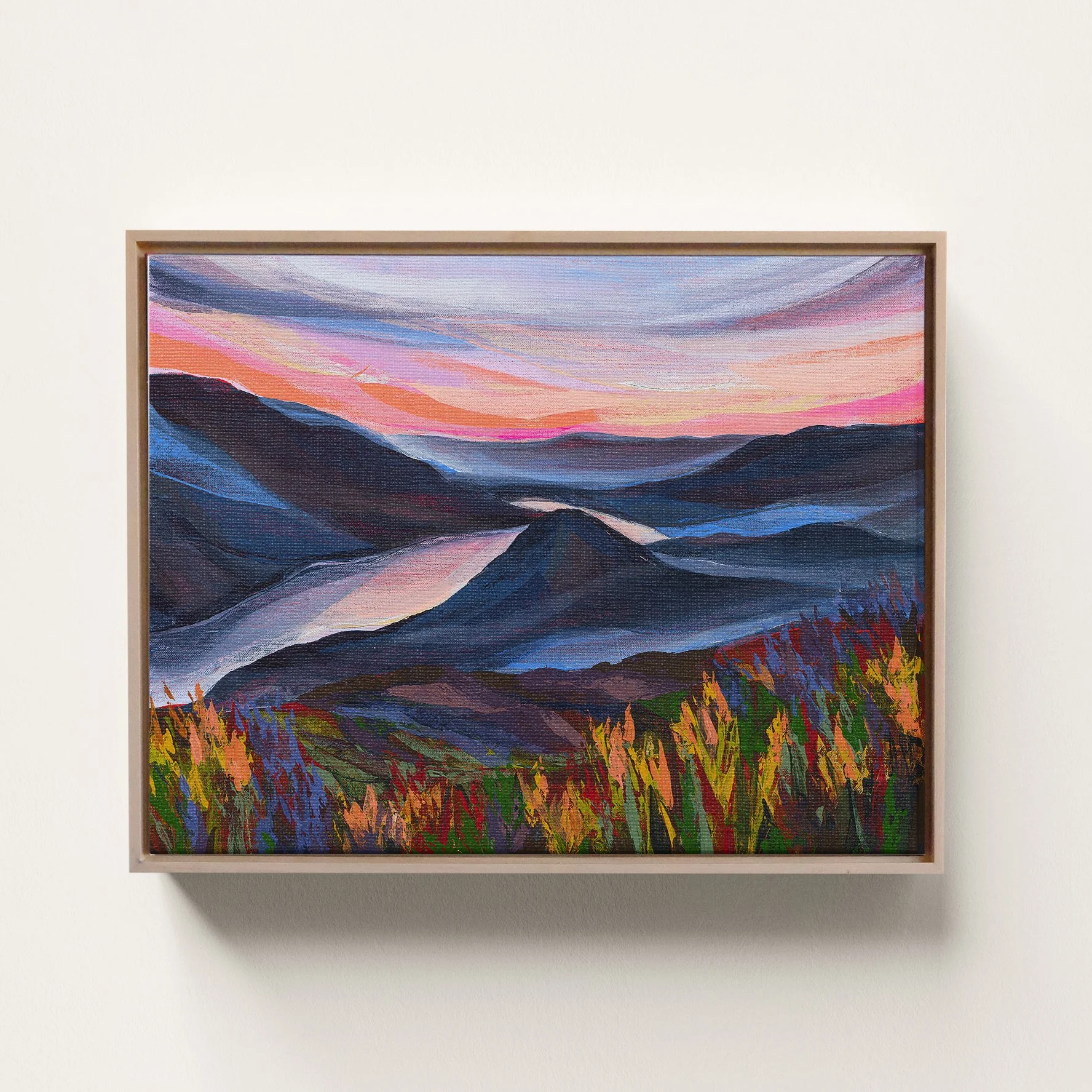 For Canvas Prints: Add a Custom Float Frame