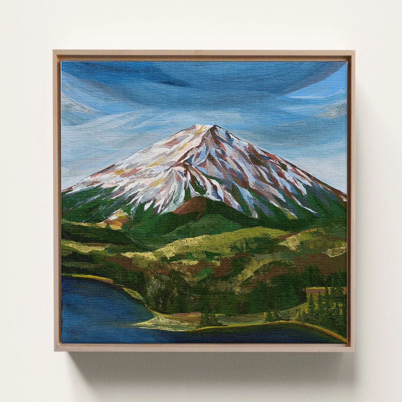 For Canvas Prints: Add a Custom Float Frame