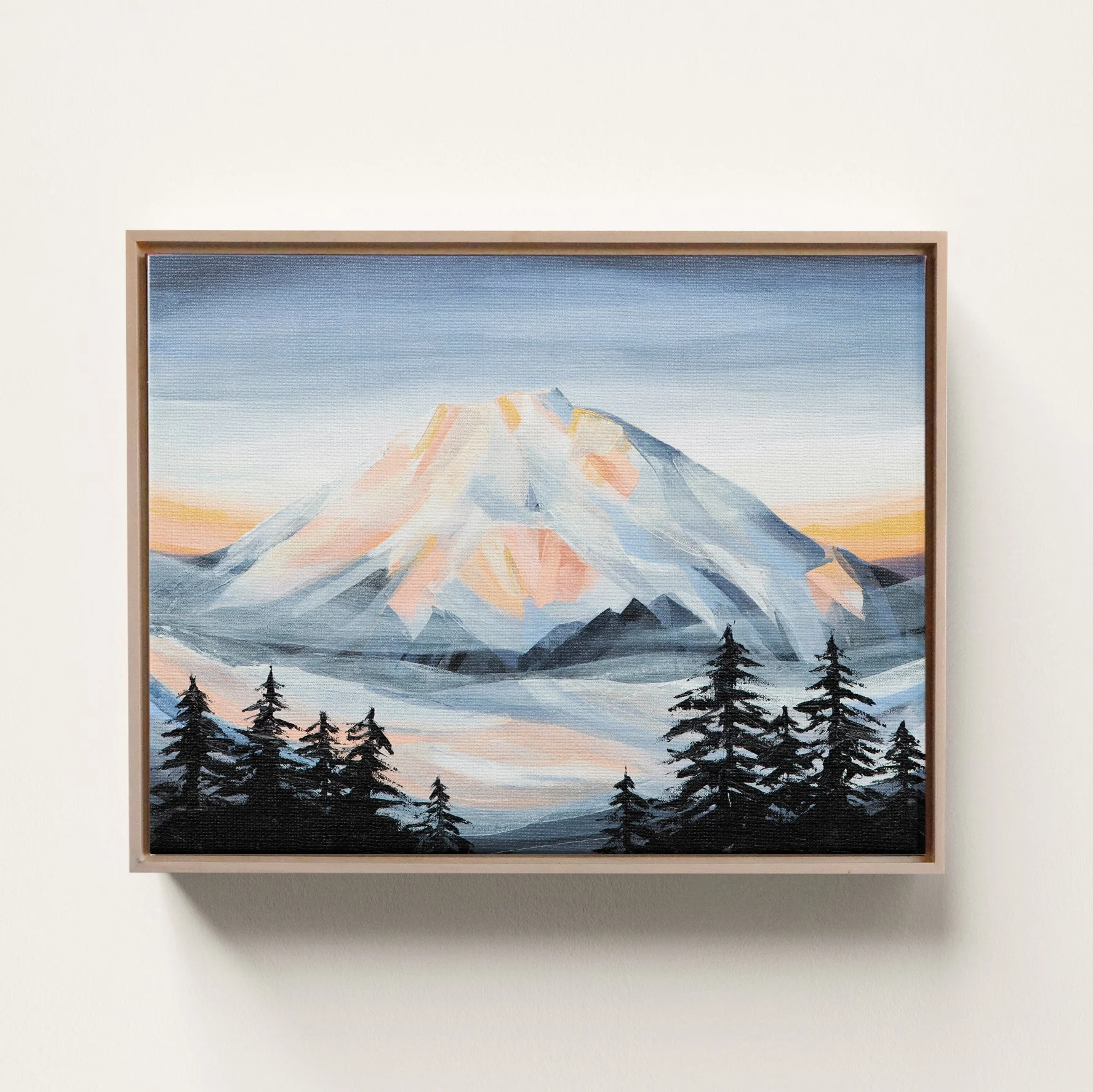 For Canvas Prints: Add a Custom Float Frame