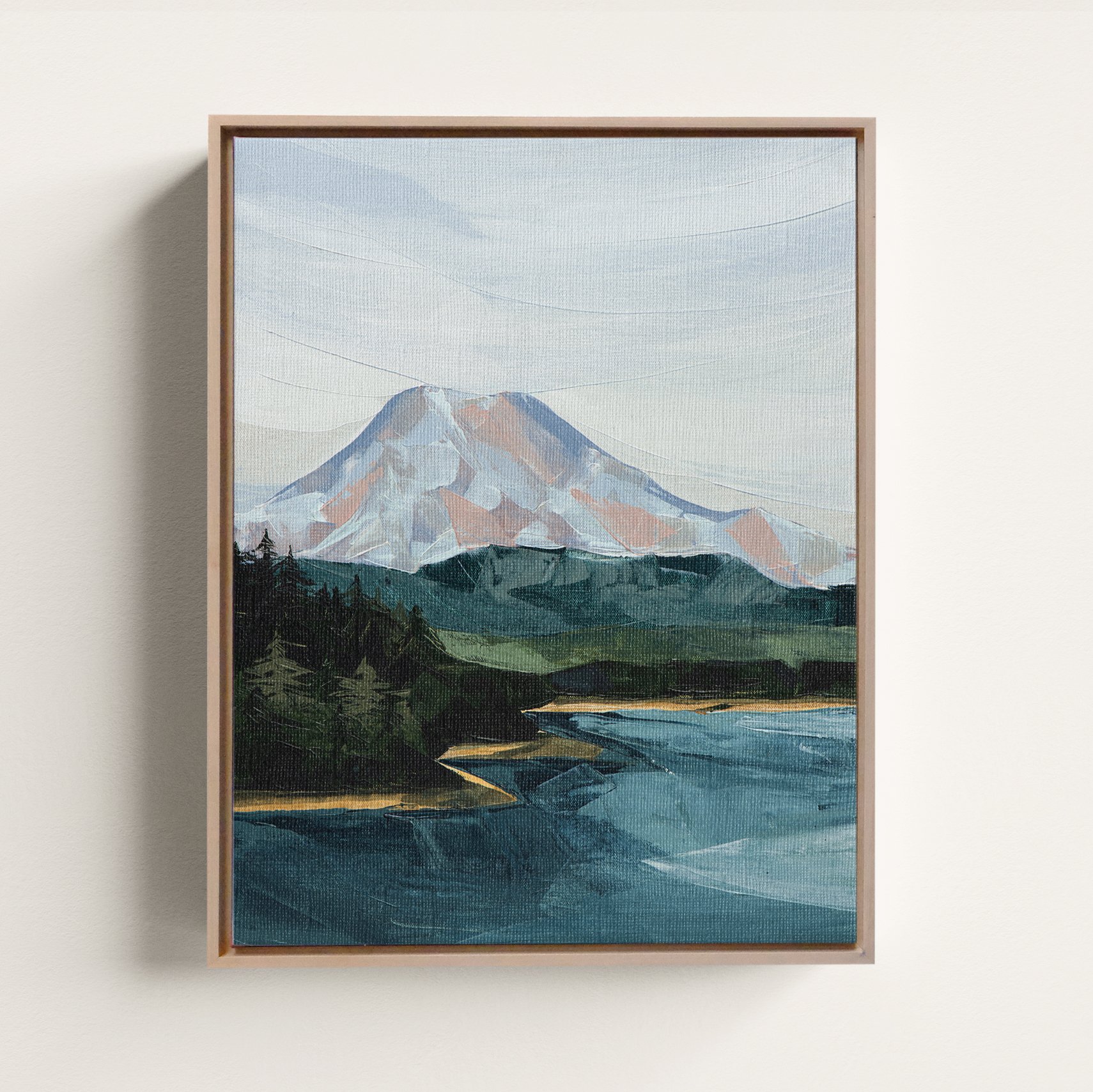 For Canvas Prints: Add a Custom Float Frame