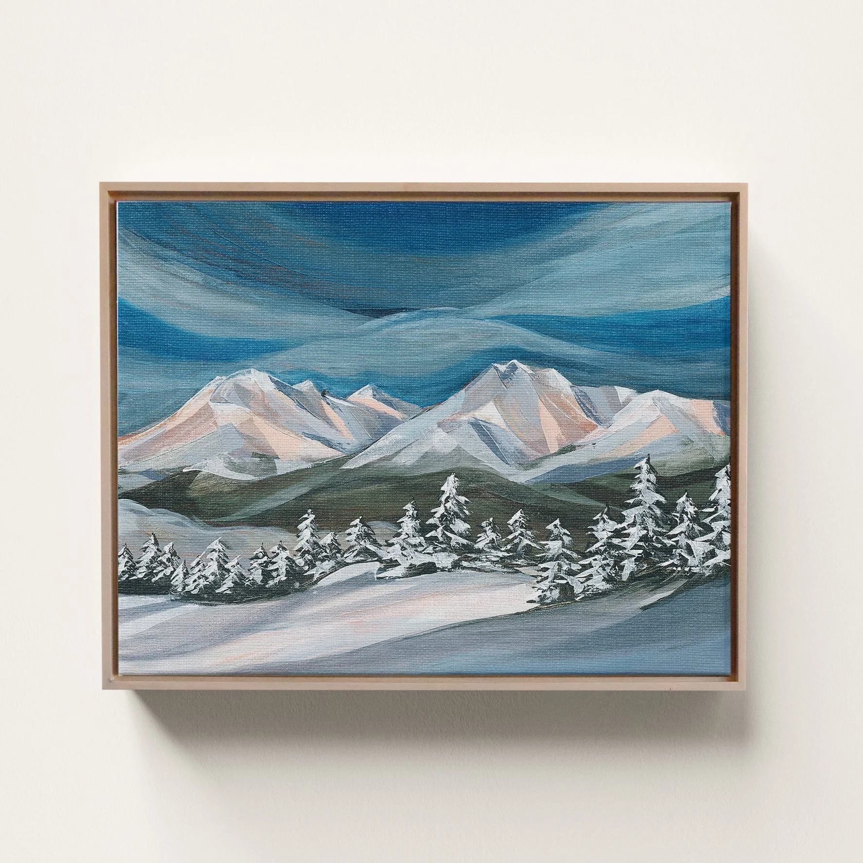 For Canvas Prints: Add a Custom Float Frame