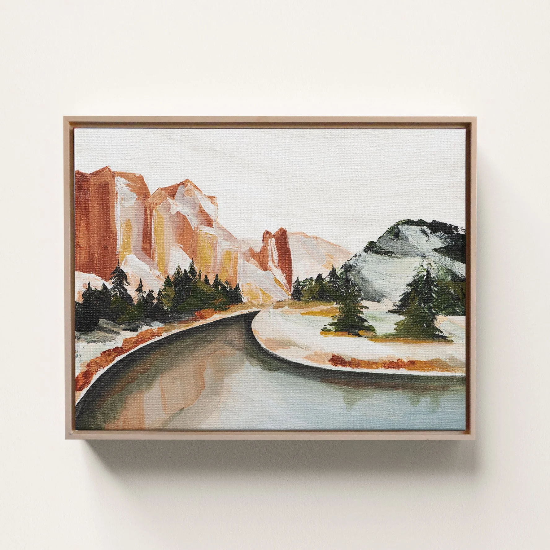 For Canvas Prints: Add a Custom Float Frame