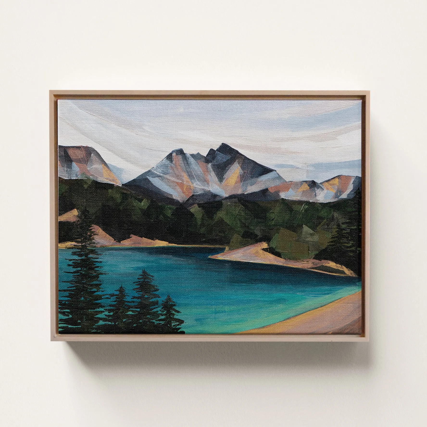 For Canvas Prints: Add a Custom Float Frame
