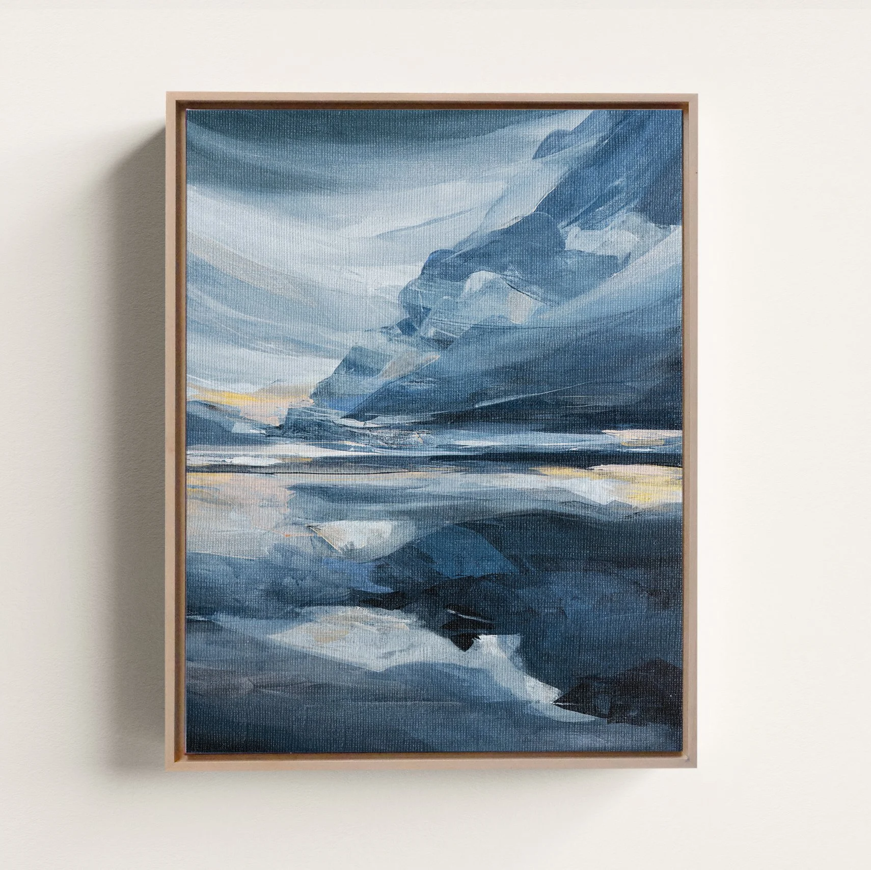 For Canvas Prints: Add a Custom Float Frame