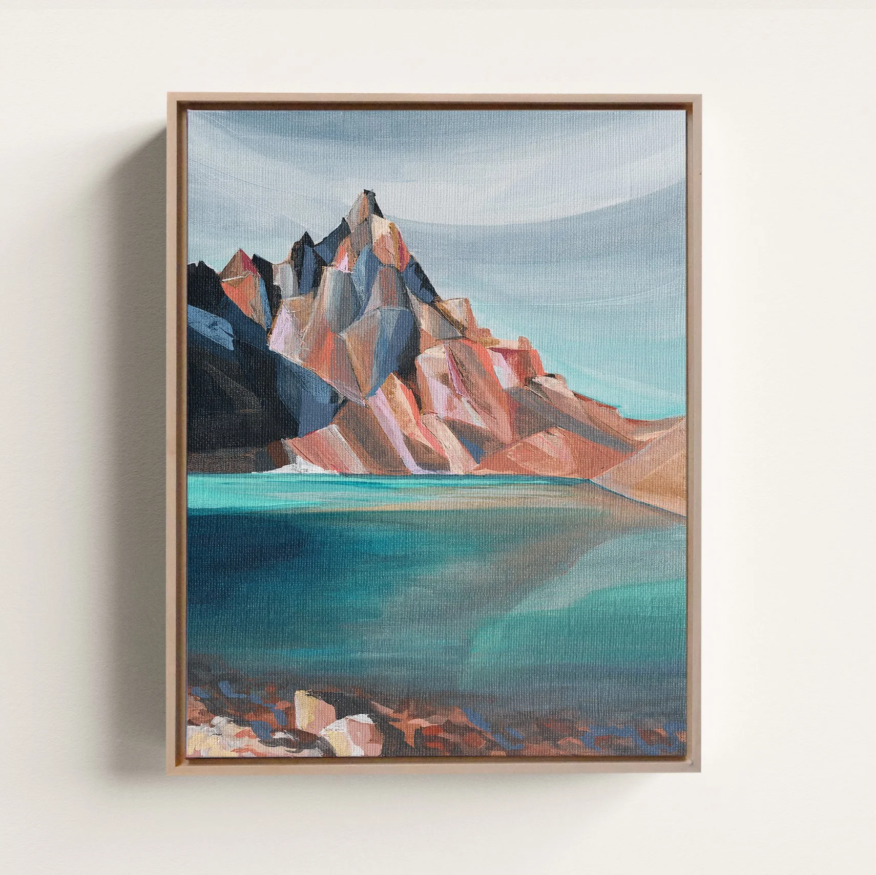 For Canvas Prints: Add a Custom Float Frame