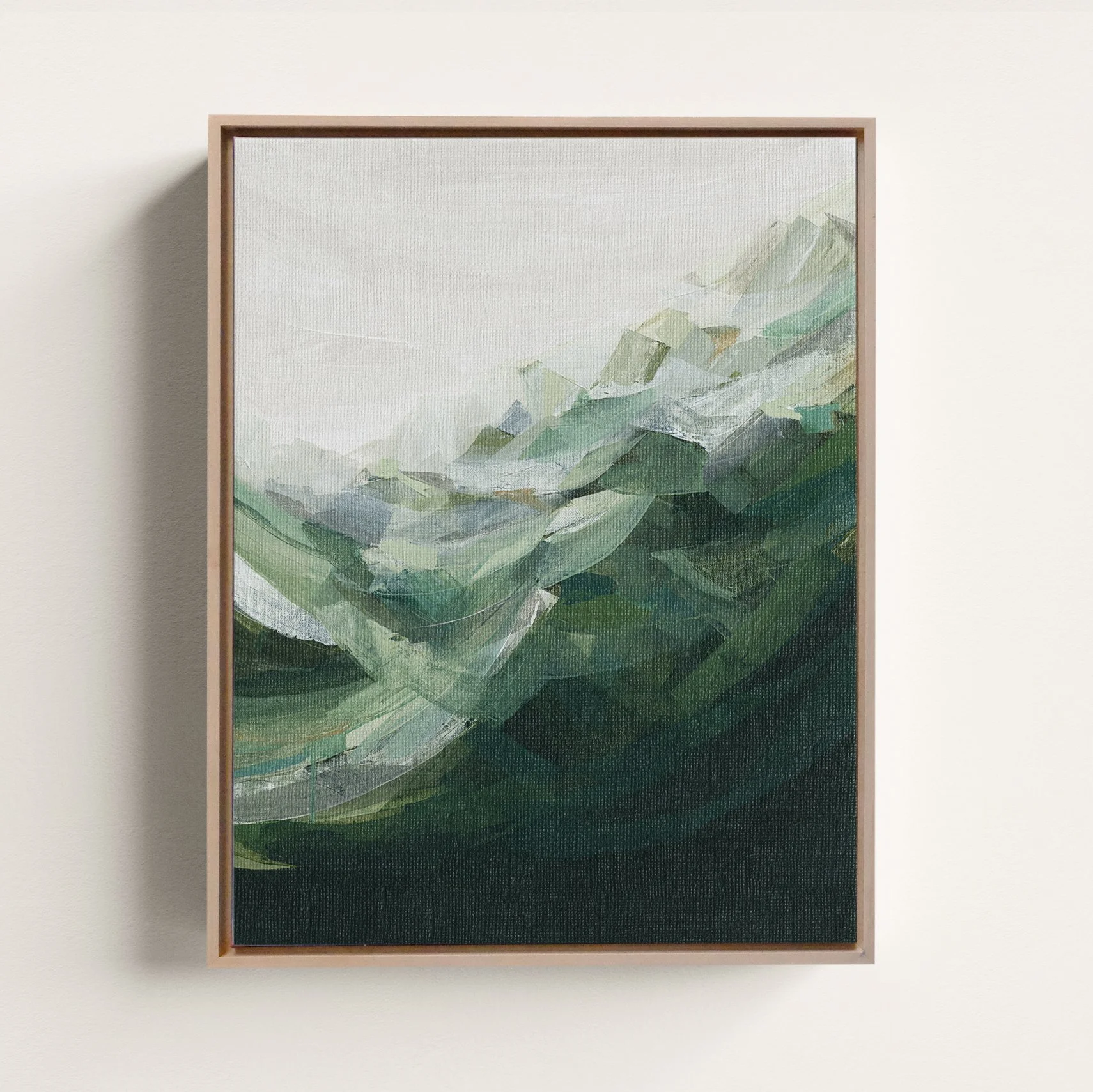 For Canvas Prints: Add a Custom Float Frame