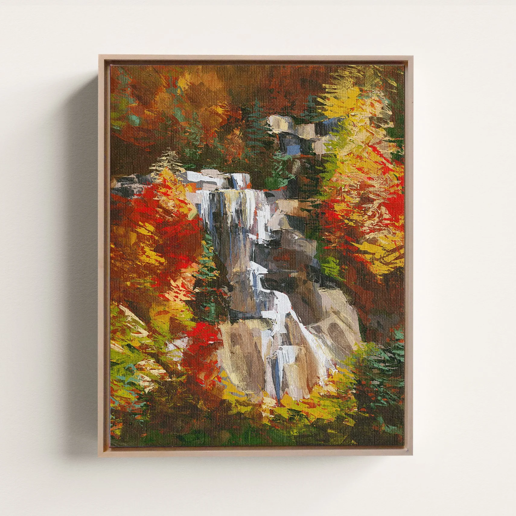For Canvas Prints: Add a Custom Float Frame