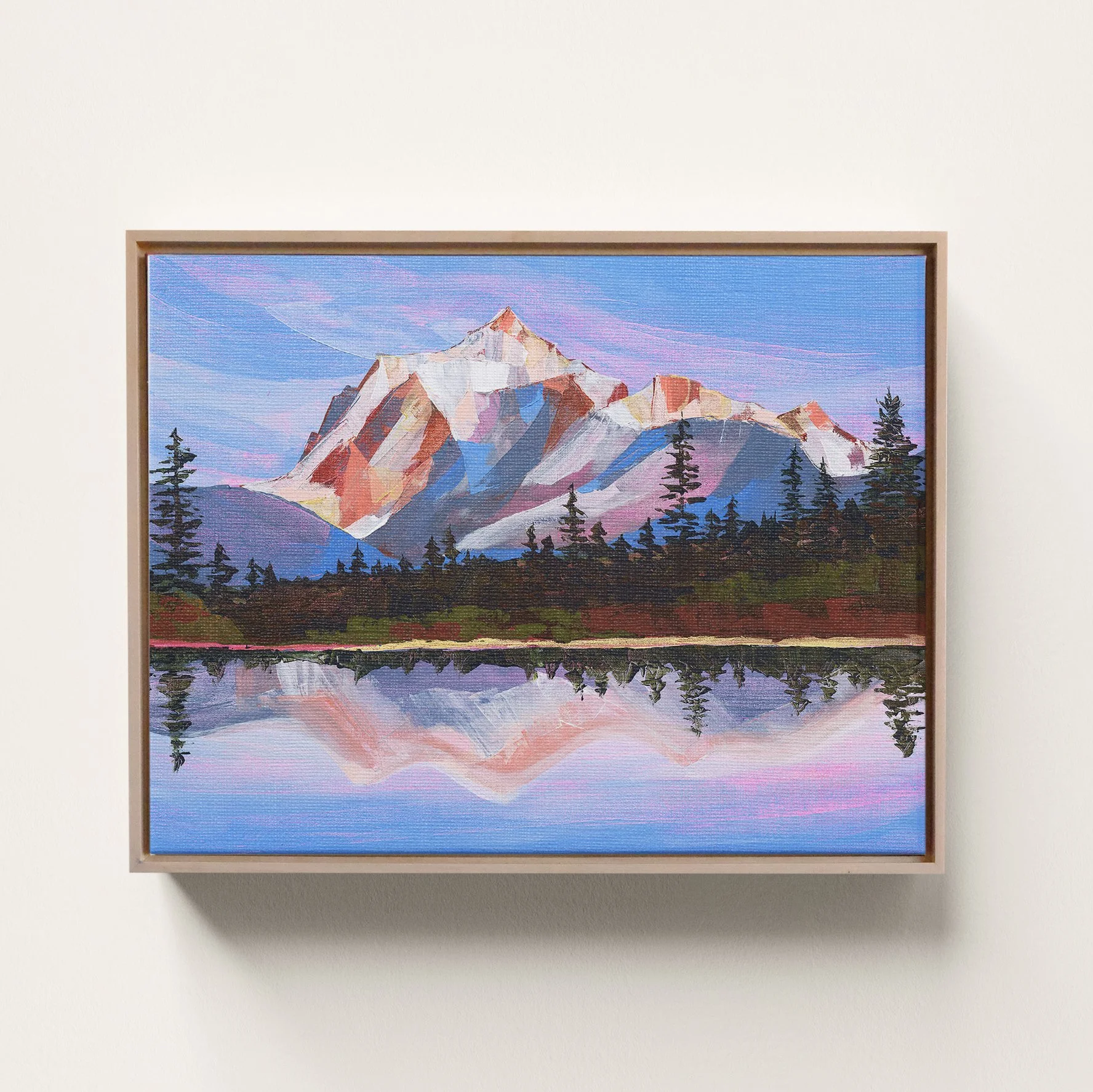 For Canvas Prints: Add a Custom Float Frame