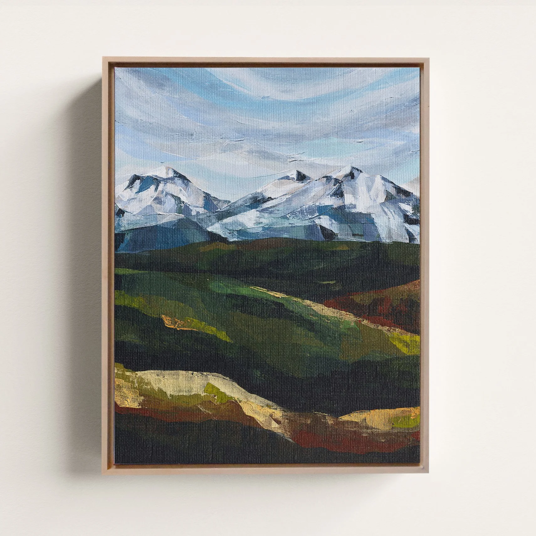For Canvas Prints: Add a Custom Float Frame