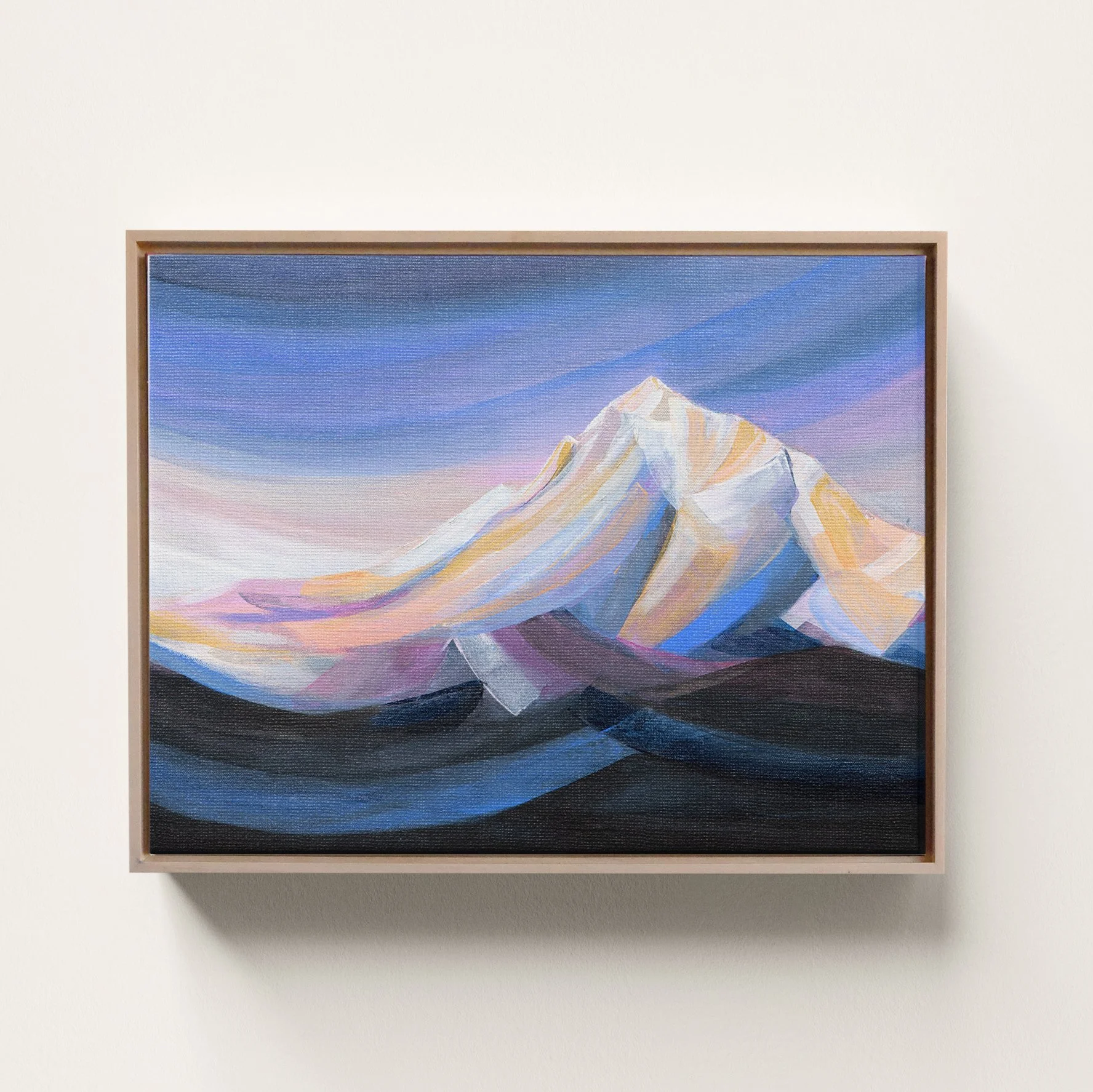 For Canvas Prints: Add a Custom Float Frame