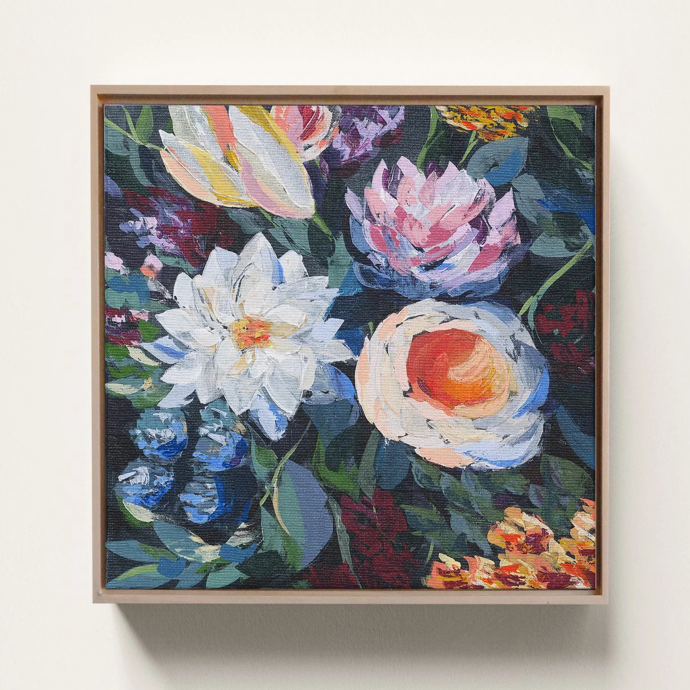 For Canvas Prints: Add a Custom Float Frame