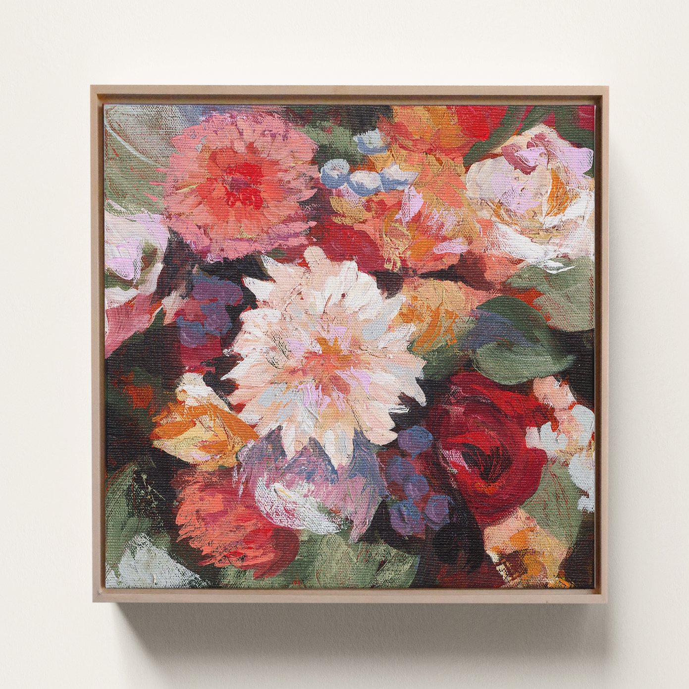 For Canvas Prints: Add a Custom Float Frame