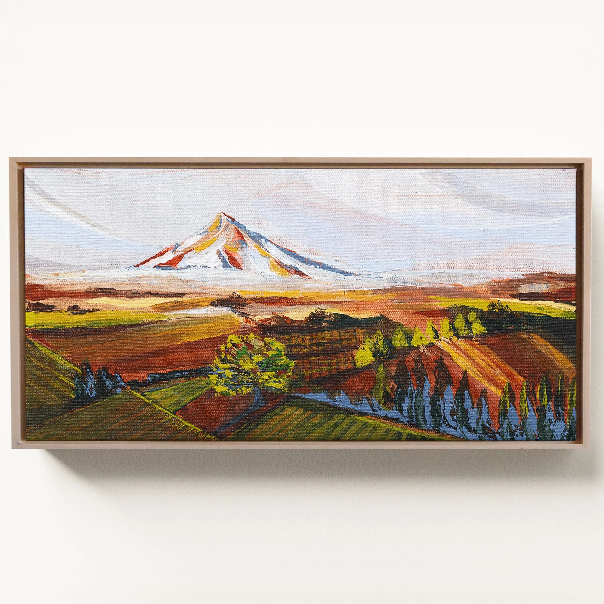 For Canvas Prints: Add a Custom Float Frame