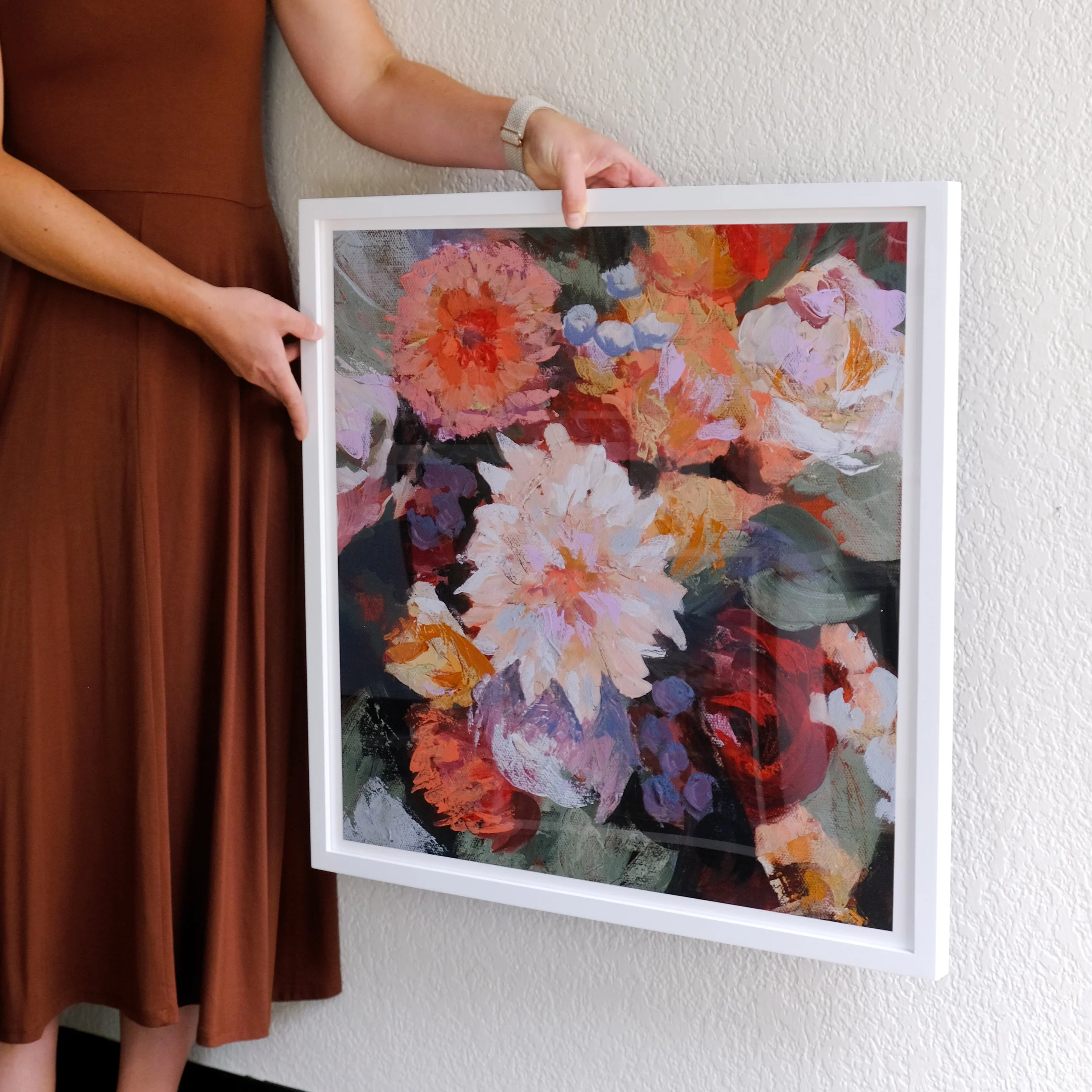25" x 25" Framed Print