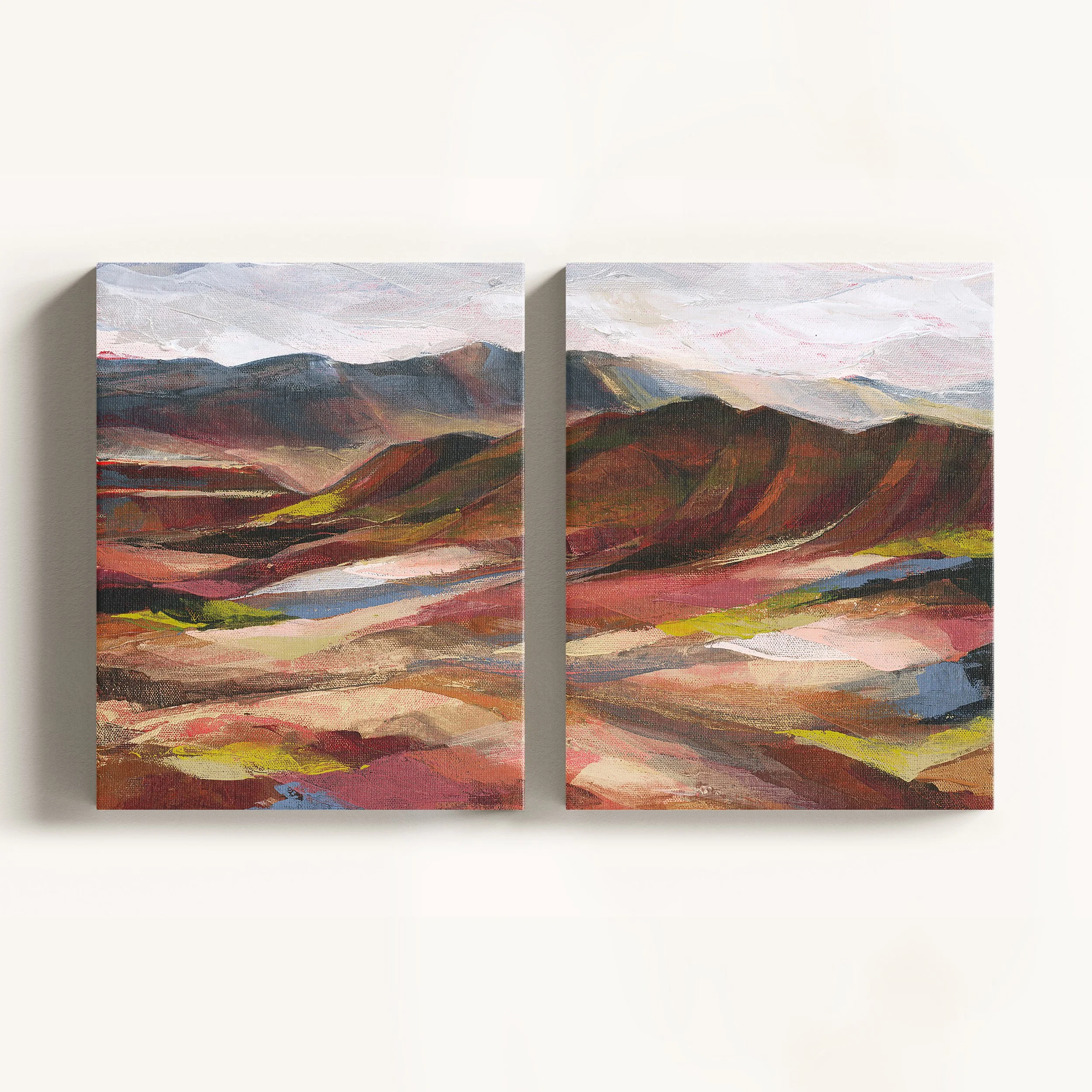Painted Hills - Diptych