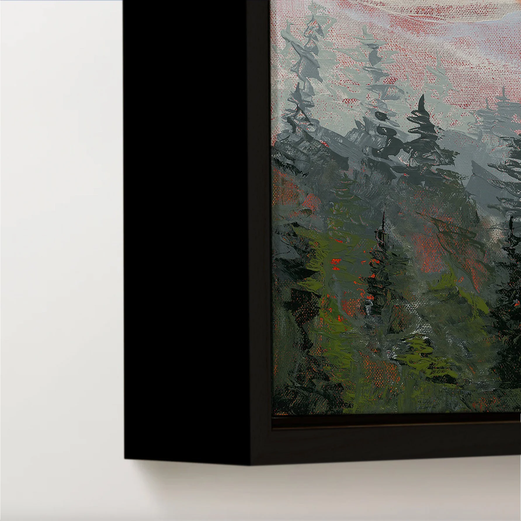 Black Frame Add-On for Stretched Canvas Prints