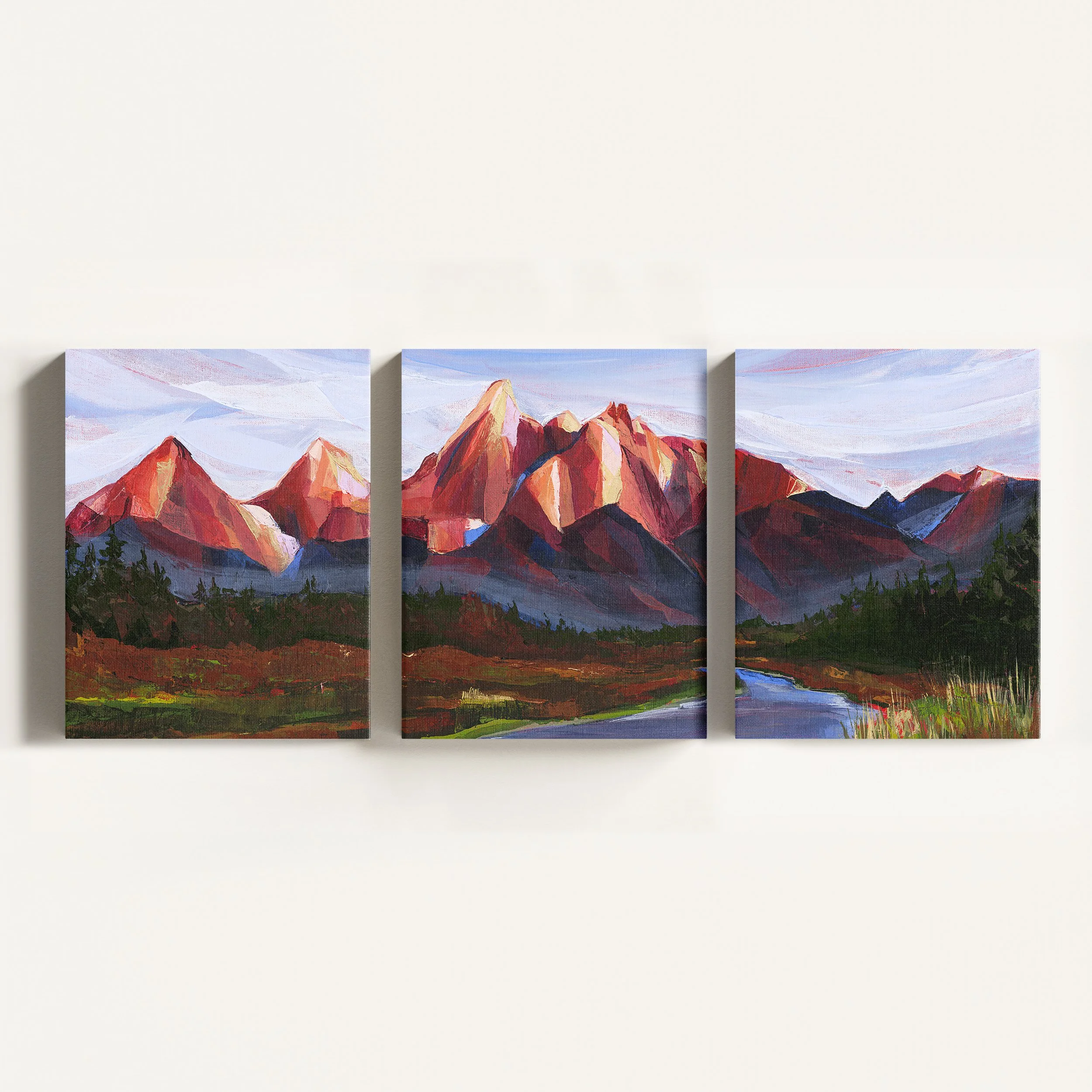 Jackson Hole - Triptych
