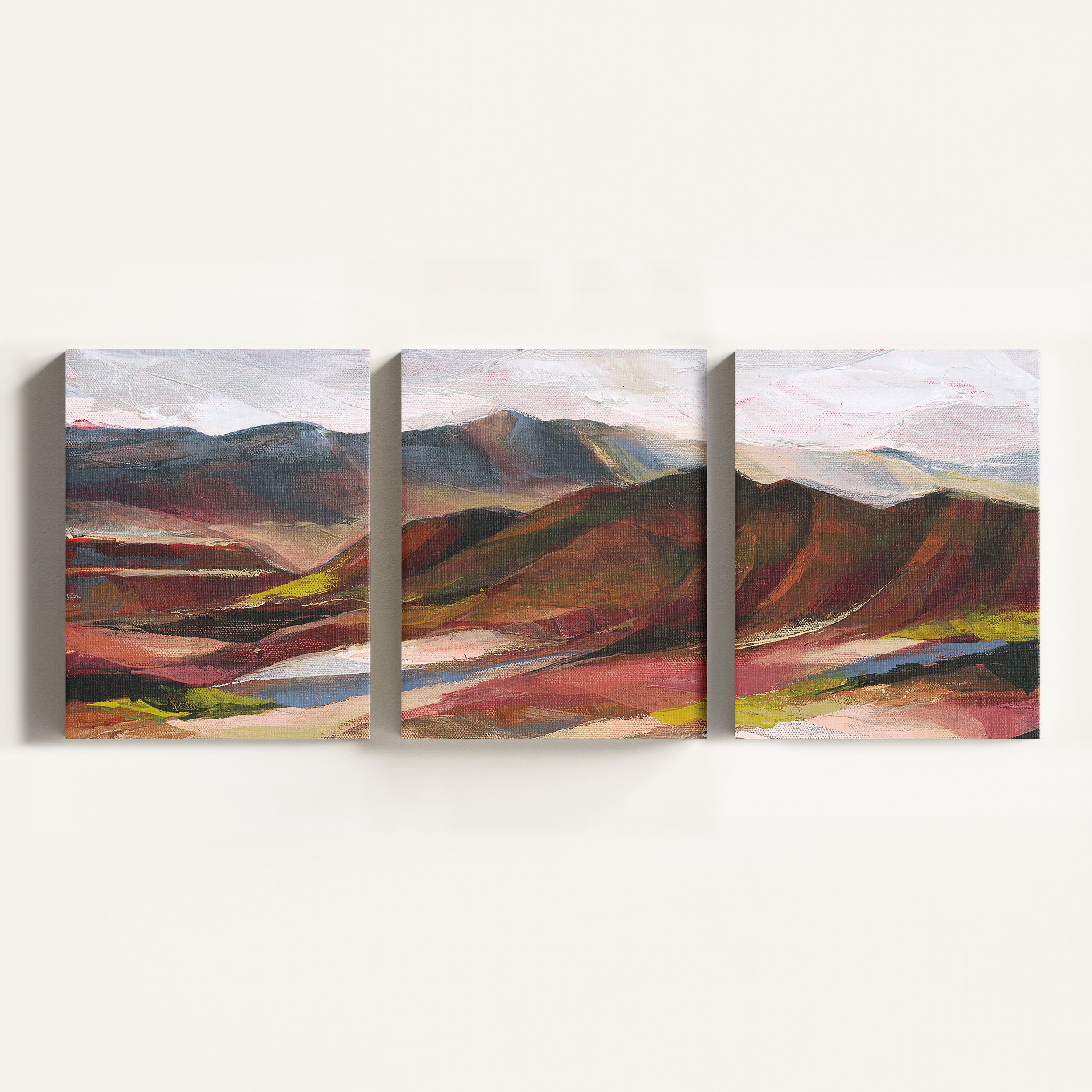 Painted Hills - Triptych
