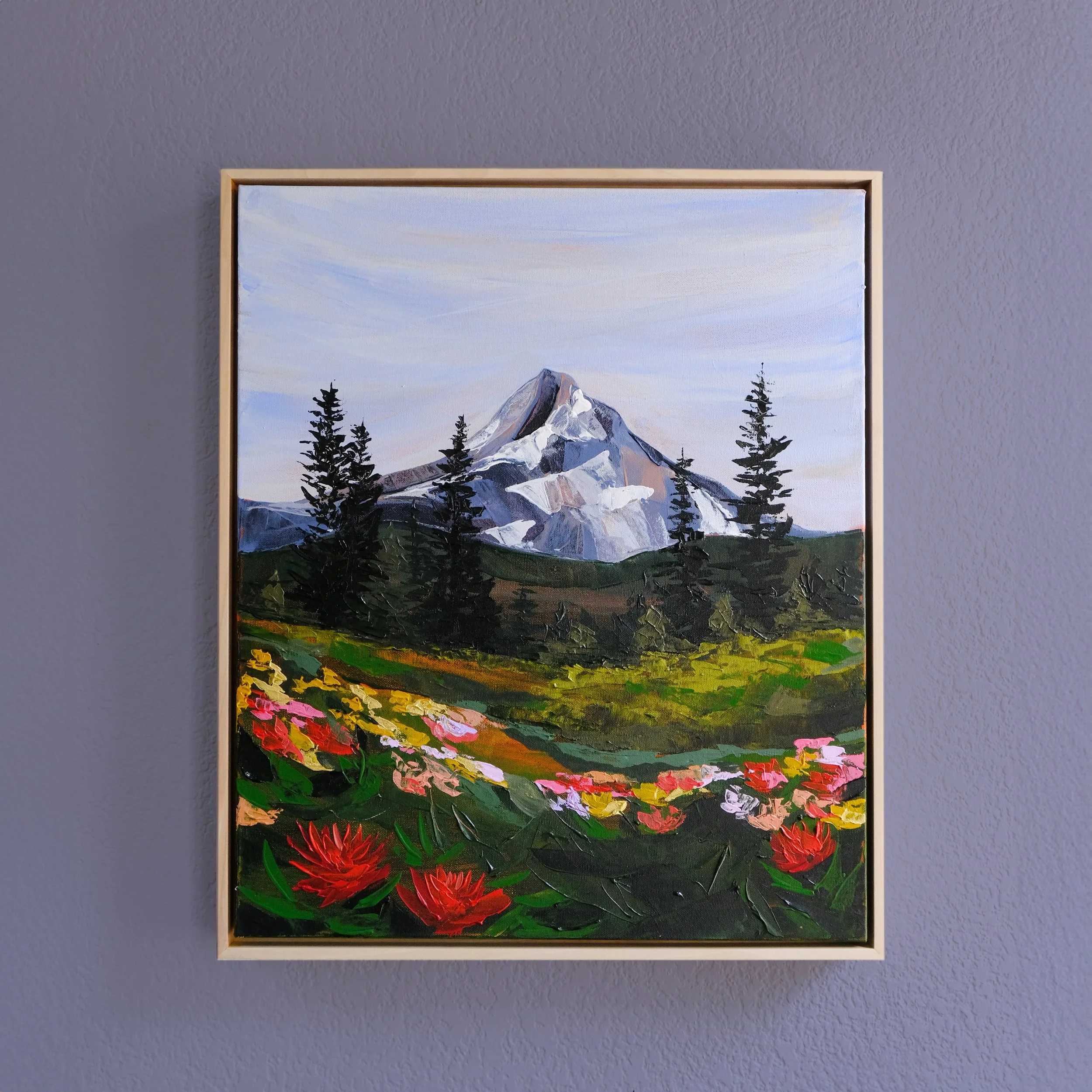 Mount Hood II (20" x 24")