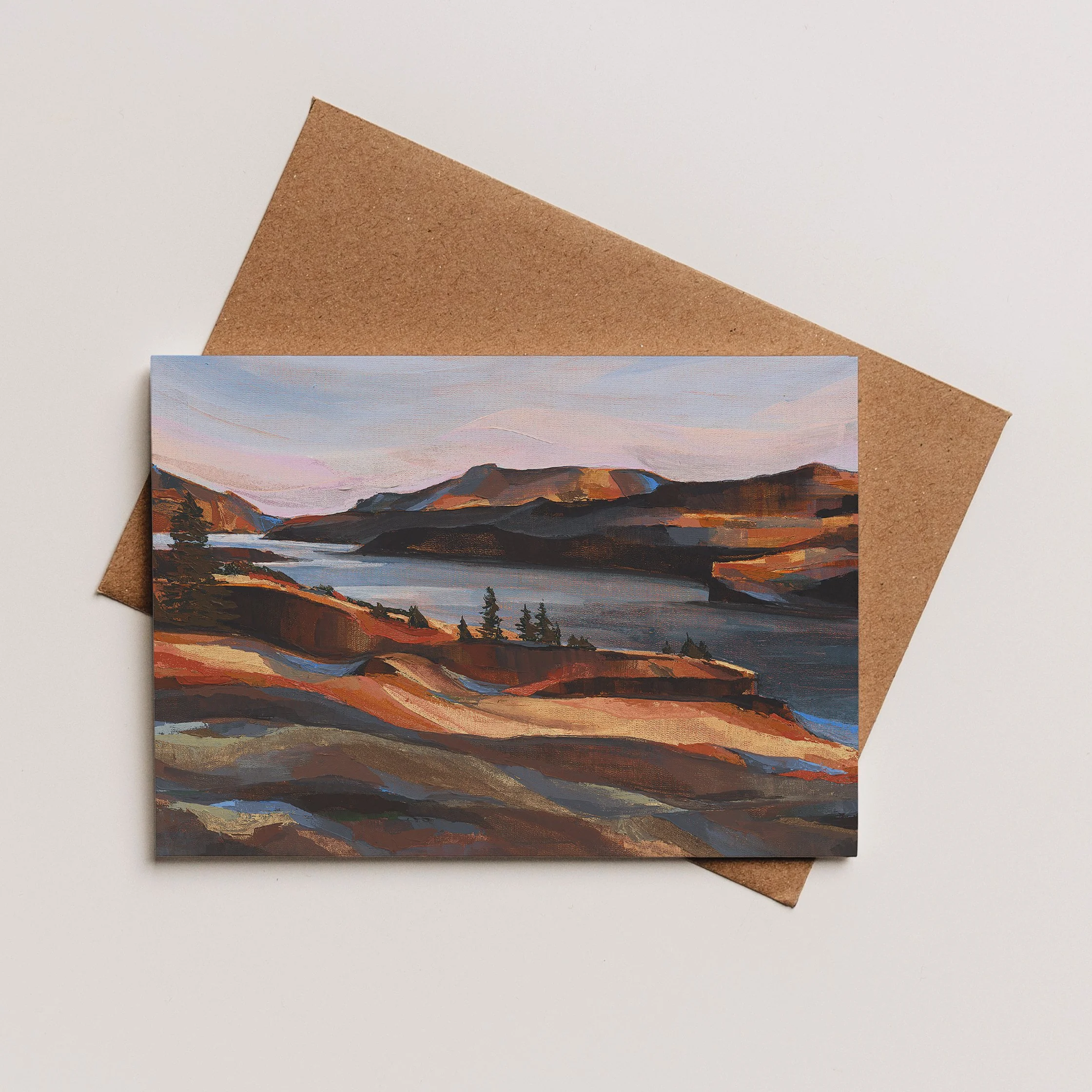 Columbia River Gorge Greeting Card