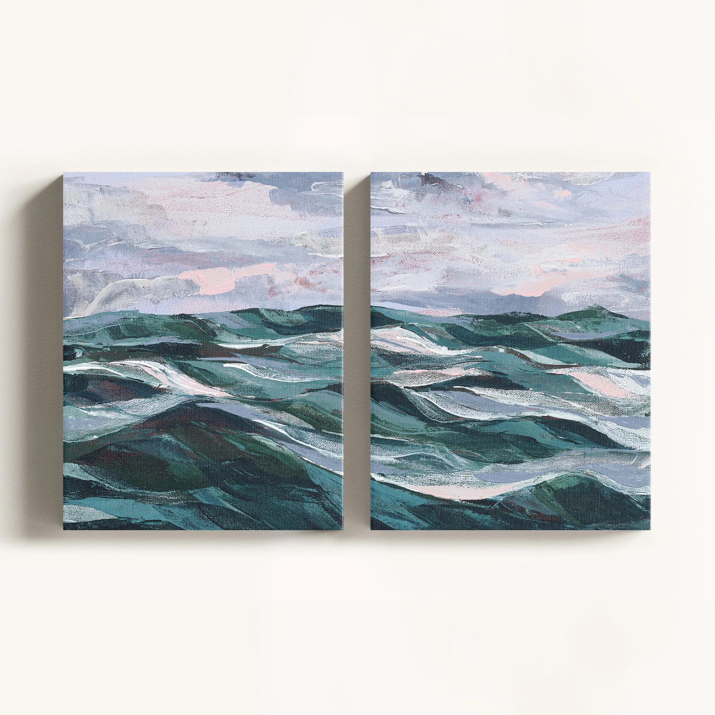 Adrift - Diptych
