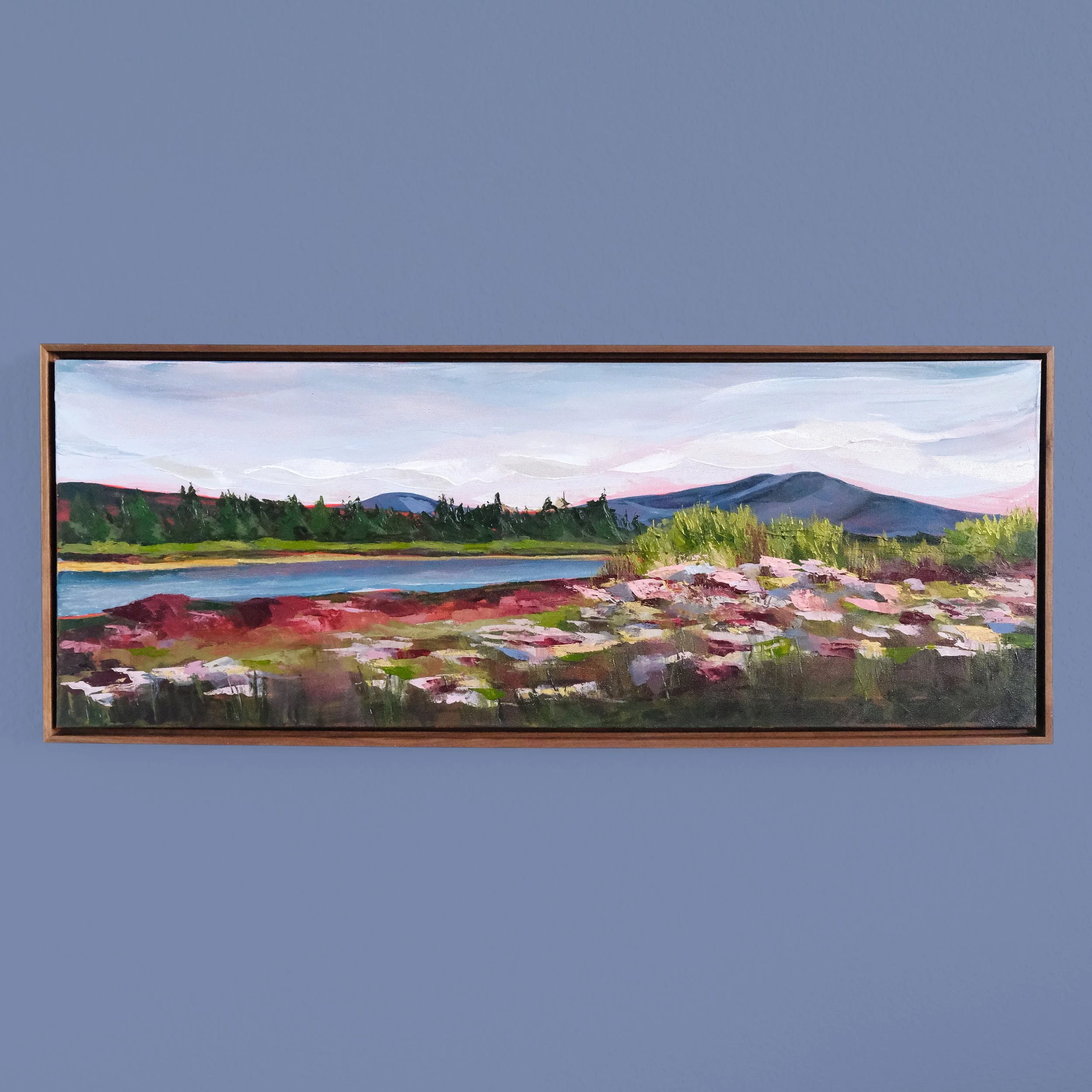 Davis Lake (16" x 40")