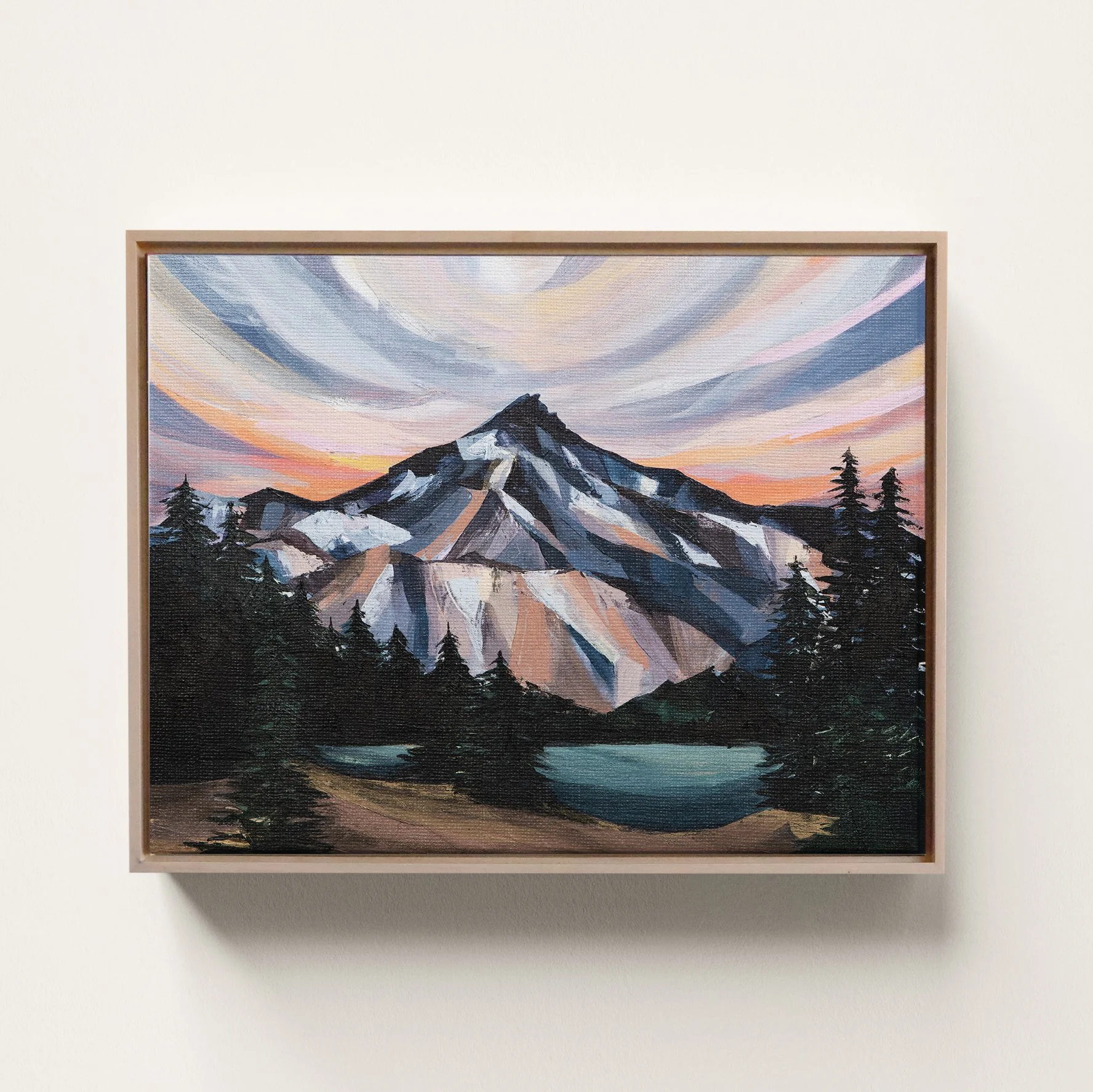 GreenLakesSunset-framedcanvas.jpg