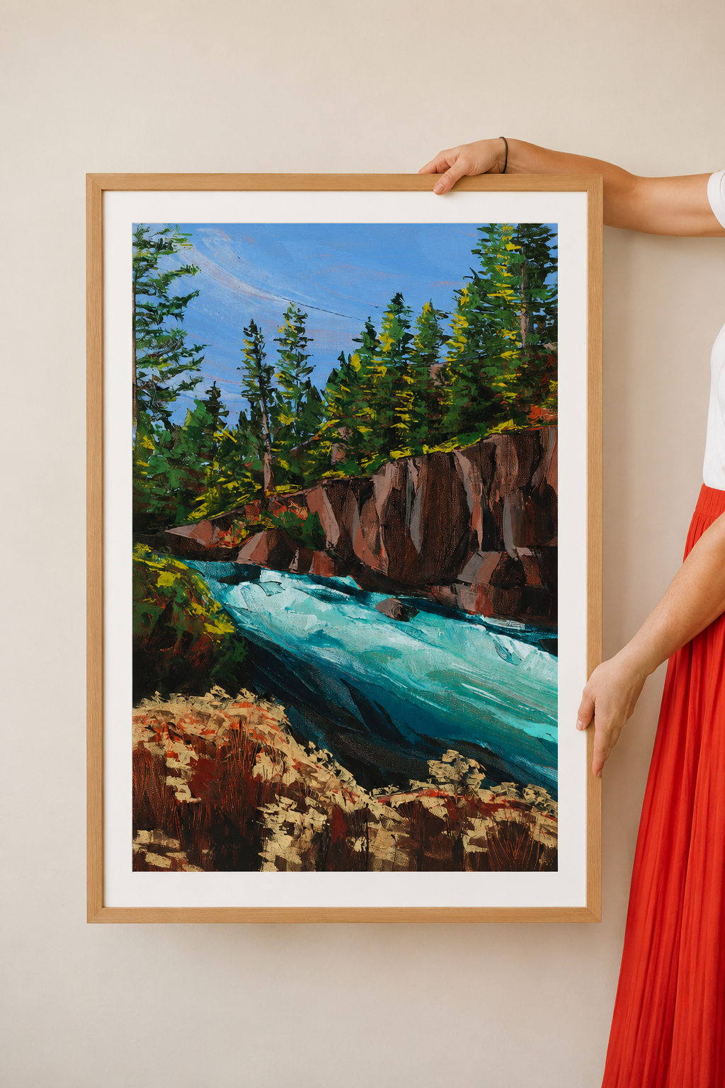 28" x 42" Framed Print