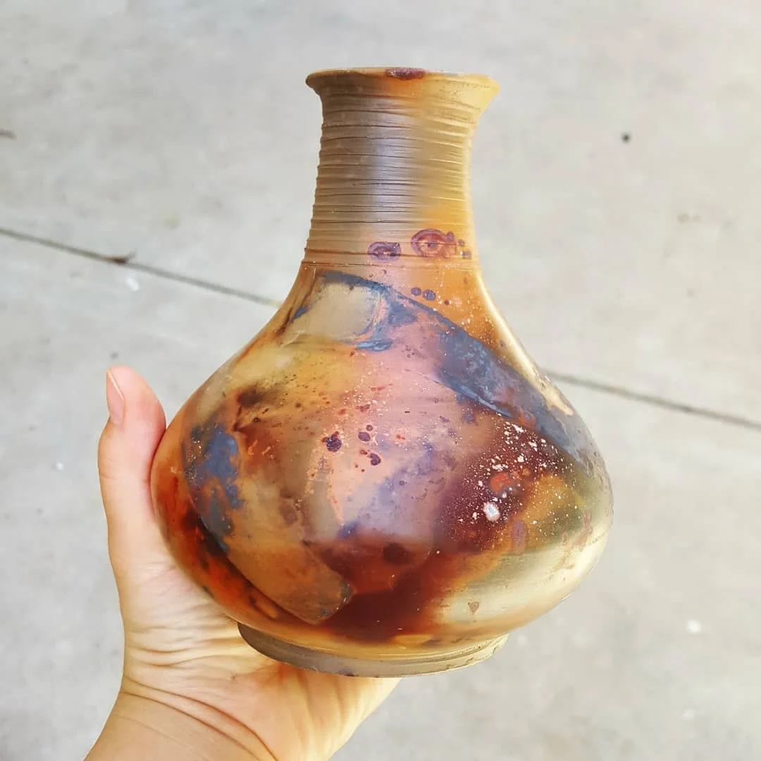 OPEN PIT FIRED POTTERY