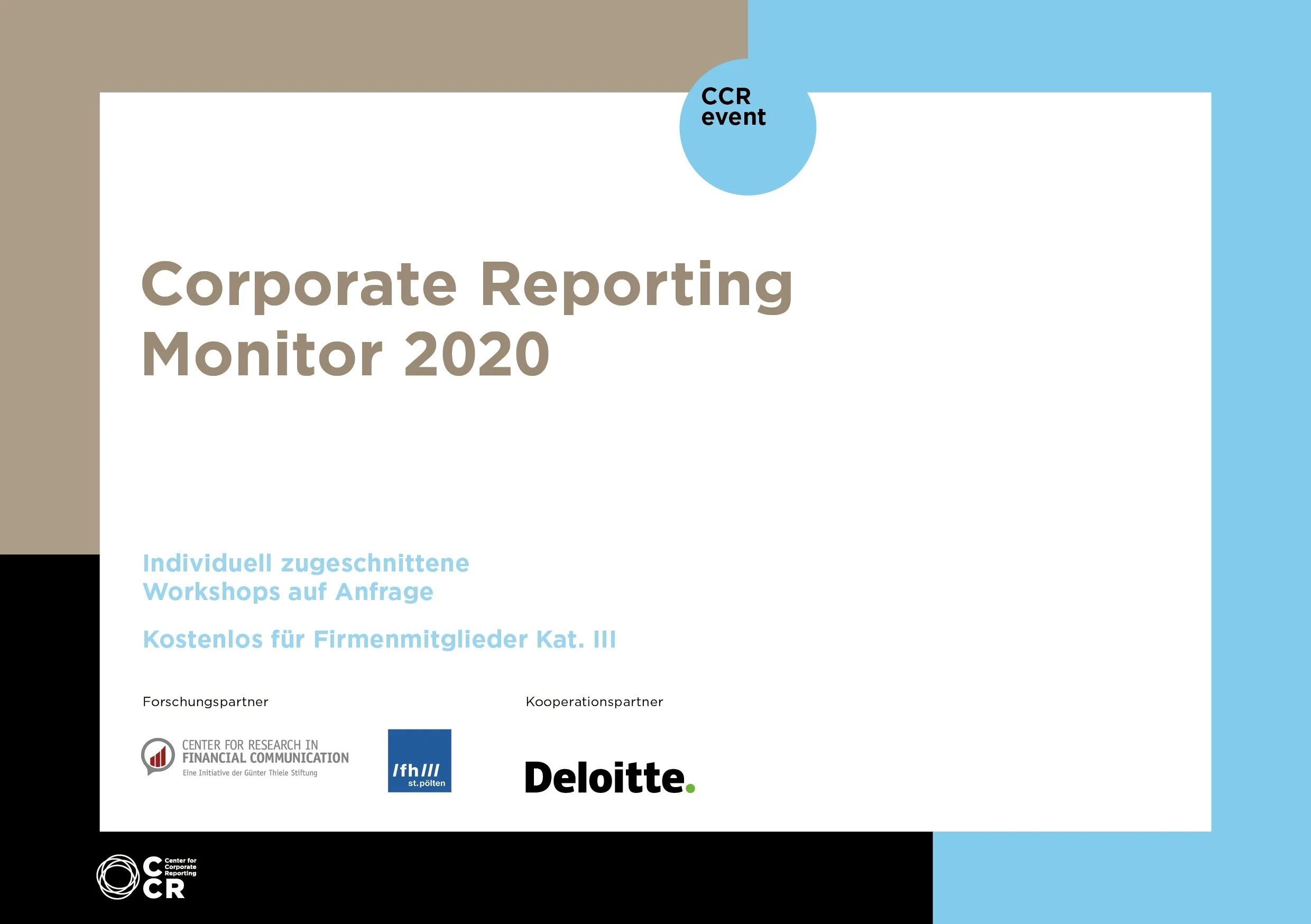 Corporate Reporting Monitor 2020