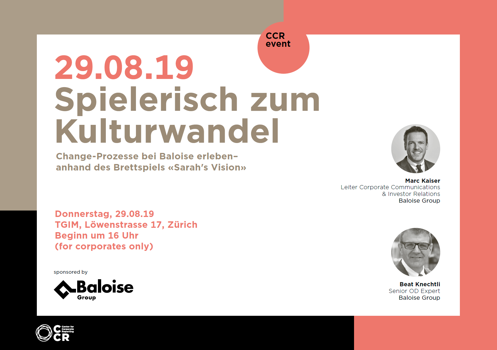 CCR Event: Spielerisch zum Kulturwandel