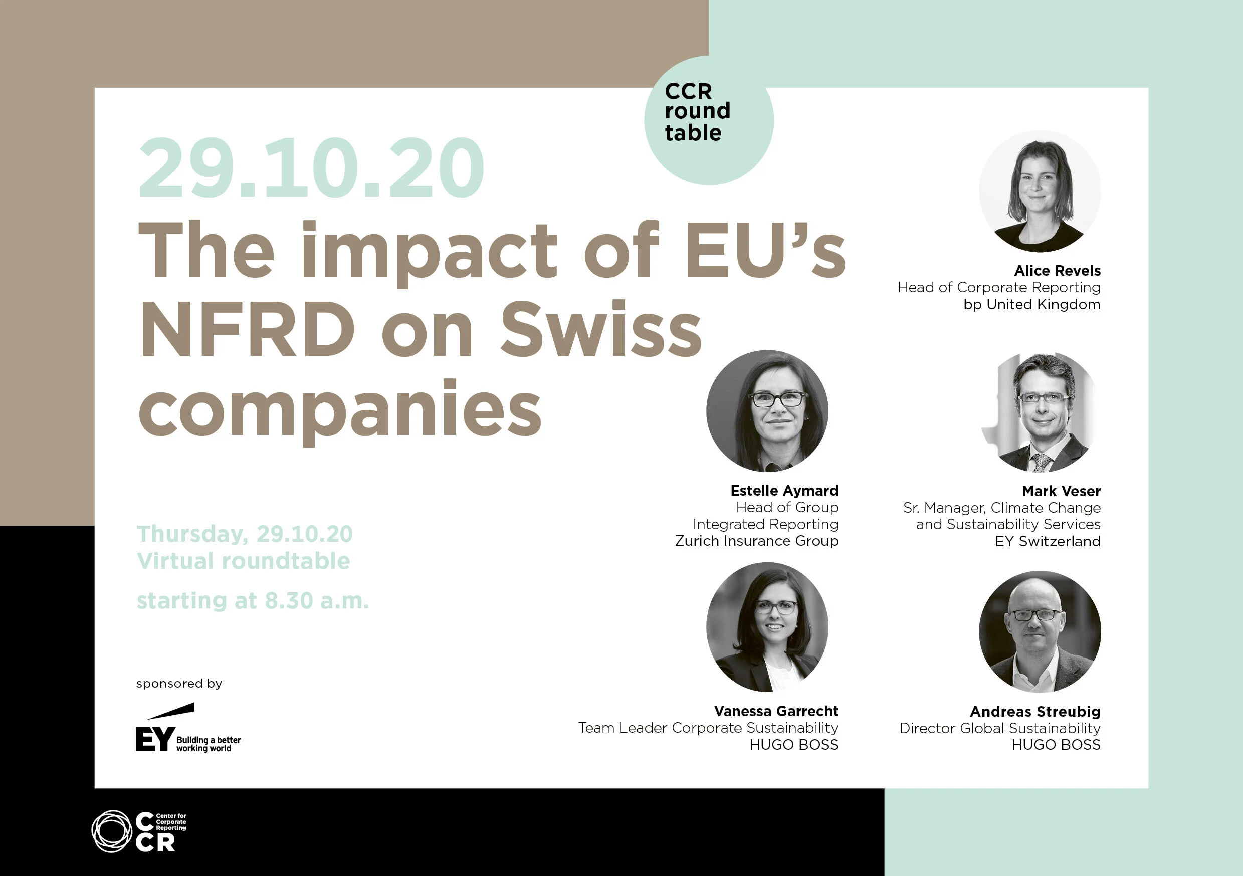 CCR Roundtable: The impact of EU’s NFRD on Swiss companies