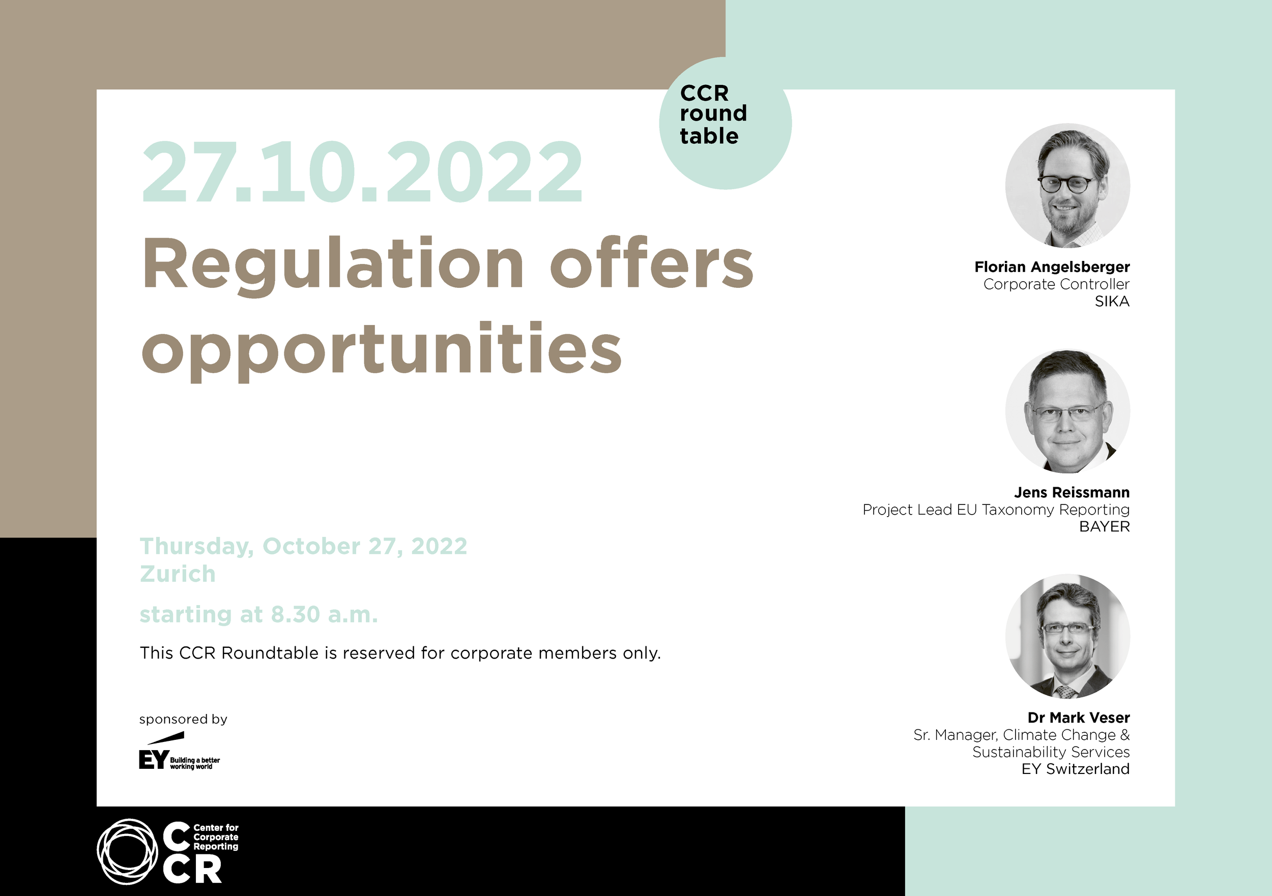 CCR Roundtable: Regulation offers opportunities