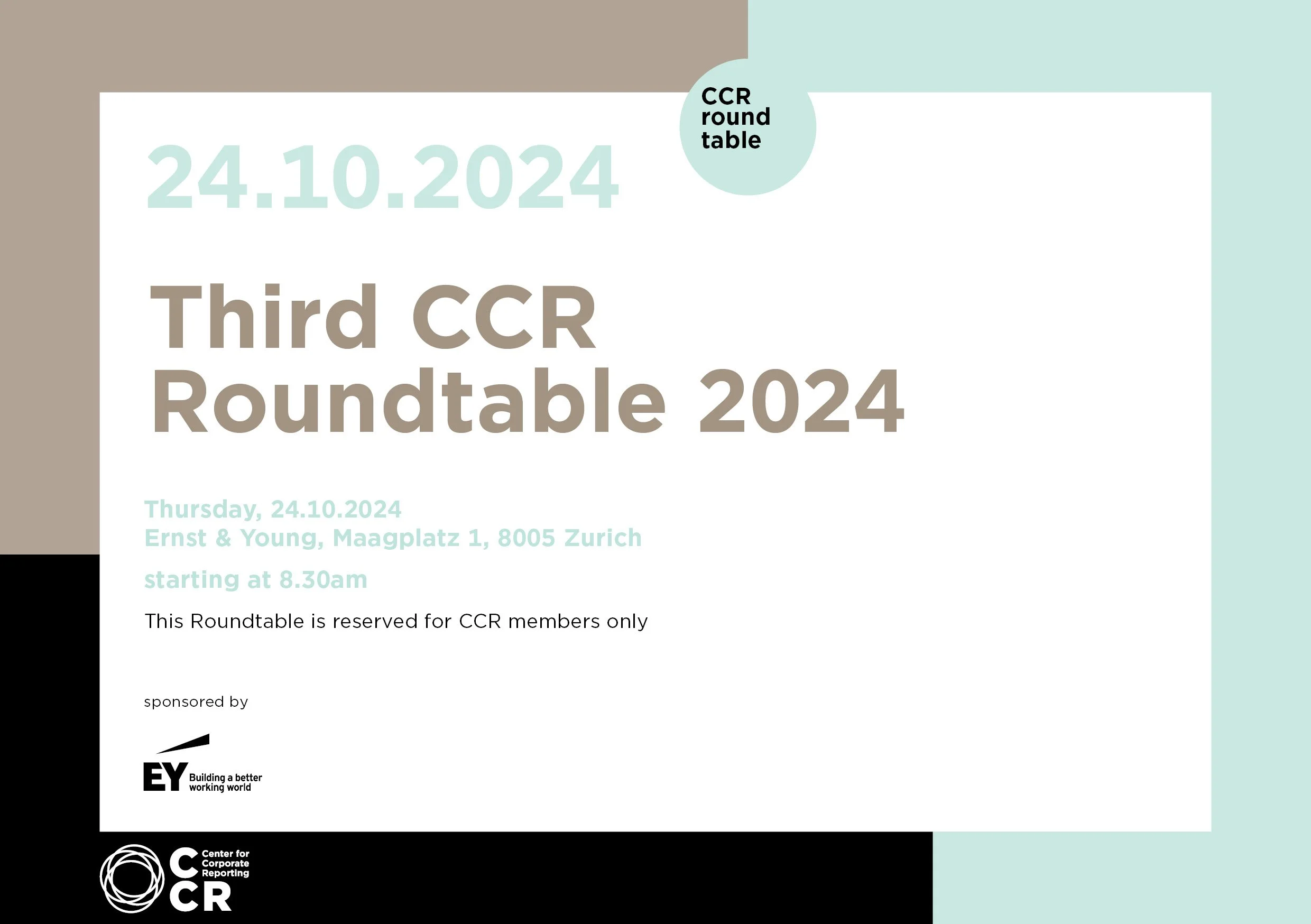 CCR Roundtable: Streamlining external Disclosure