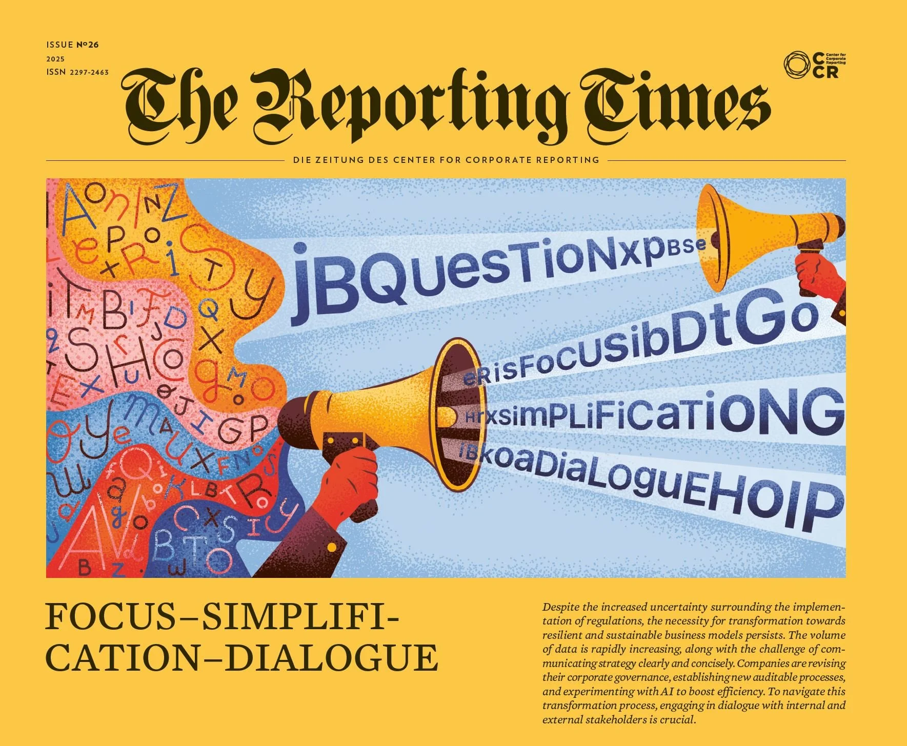 Komplette Ausgabe | Issue No. 26 | FOCUS–SIMPLIFICATION– DIALOGUE