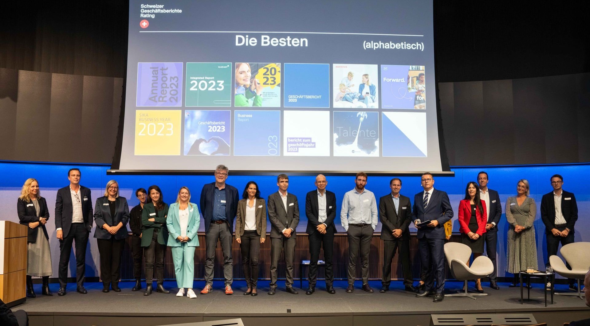 Schweizer Geschäftsberichte-Rating 2025