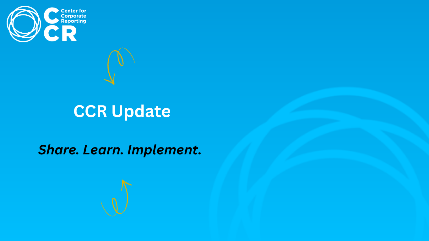 CCR Update April 2026