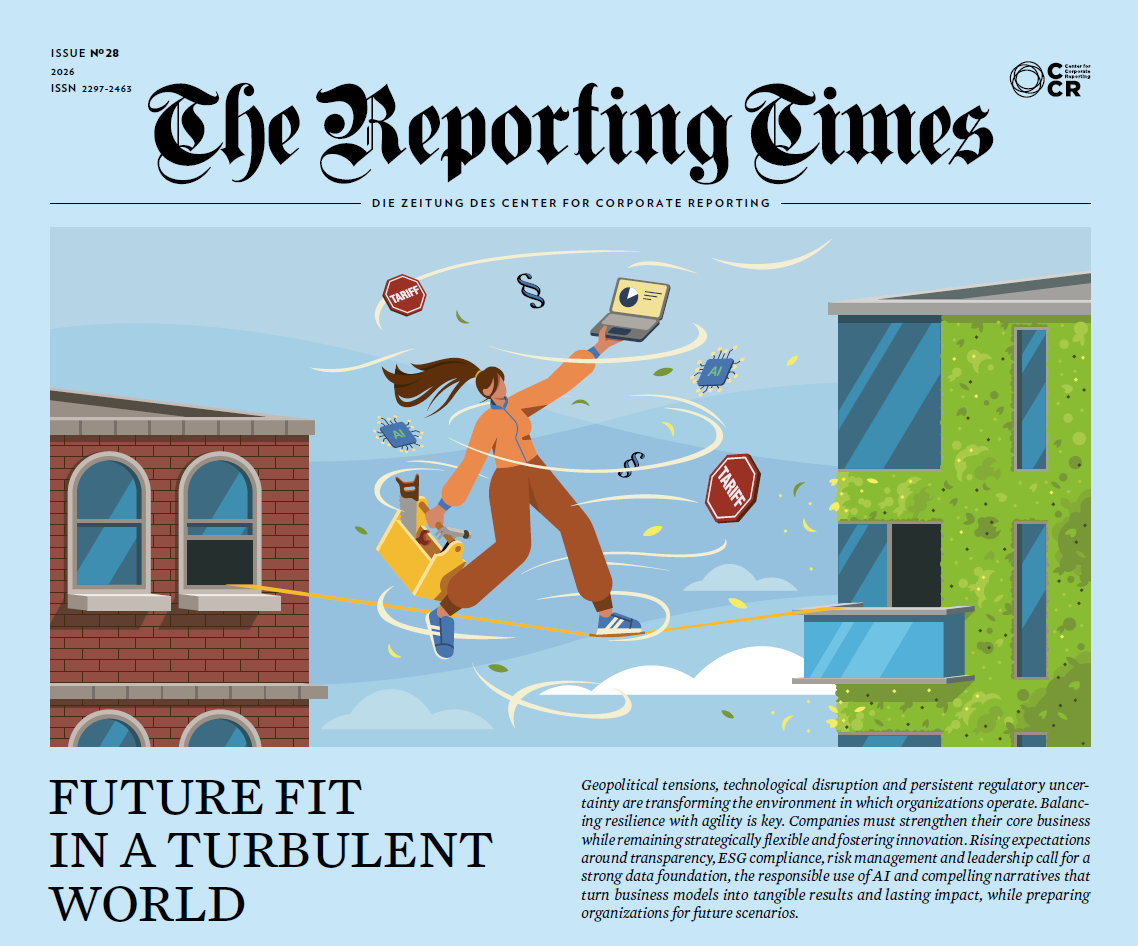 The Reporting Times № 28: FUTURE FIT IN A TURBULENT WORLD