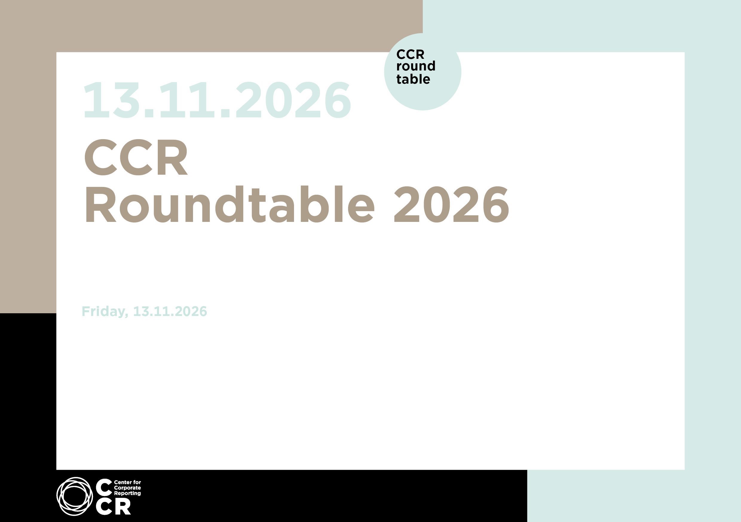 CCR Roundtable Deutschland