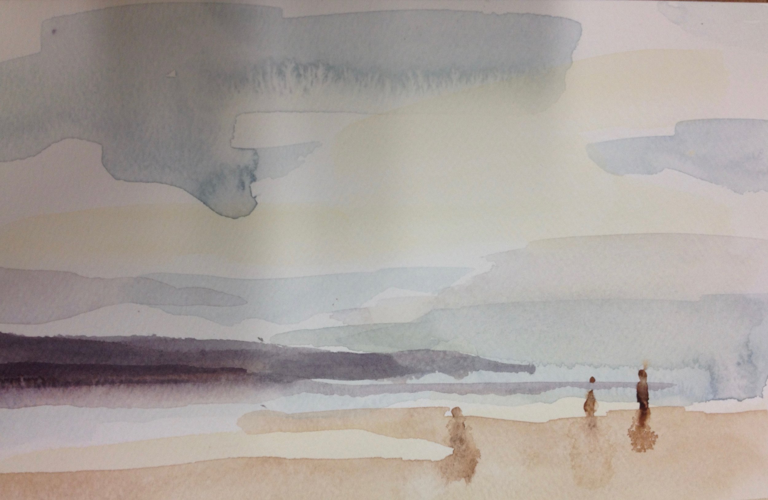 Student watercolour after Aubrey Philips