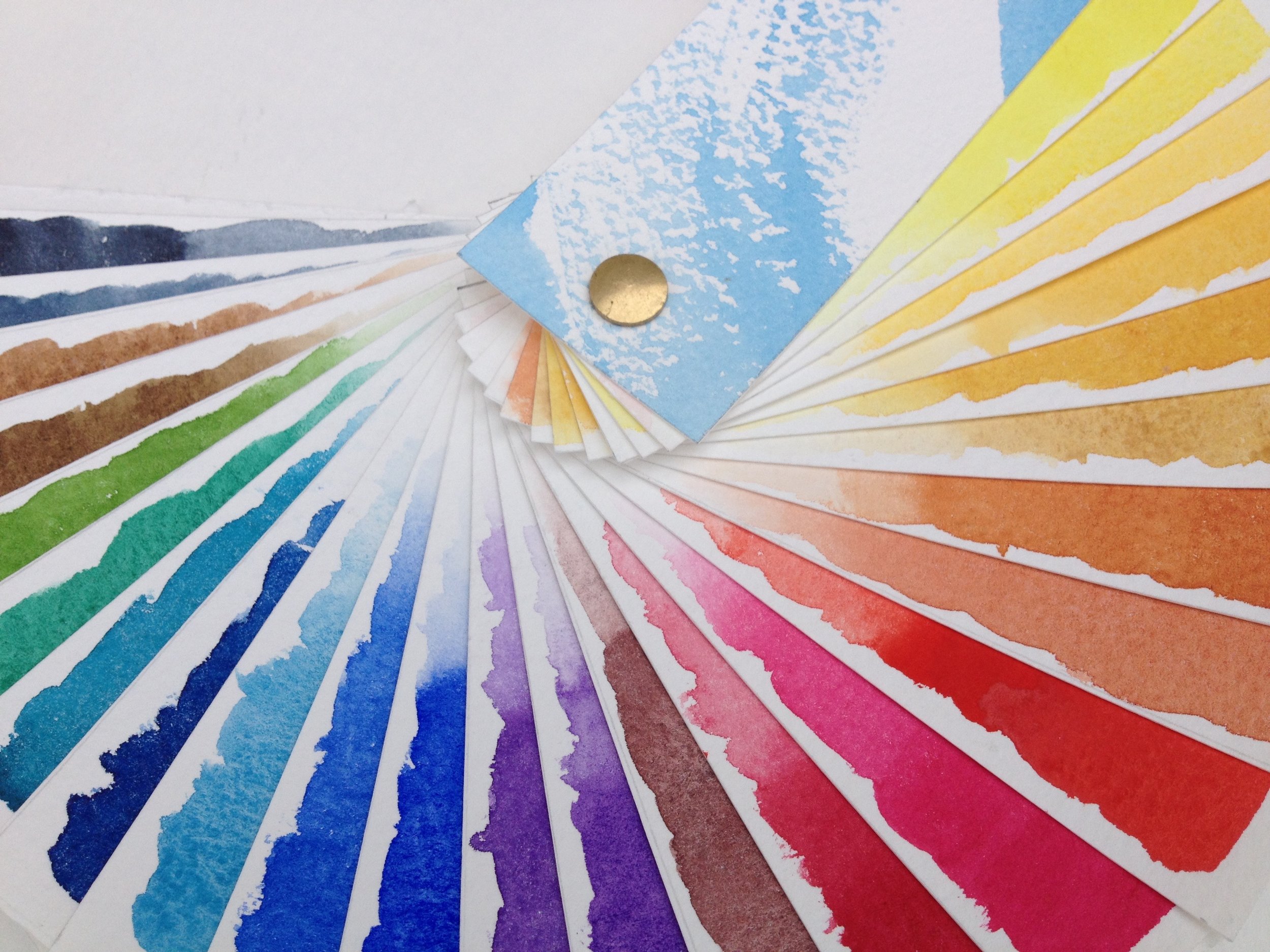 Watercolour workshop - get to know your colours