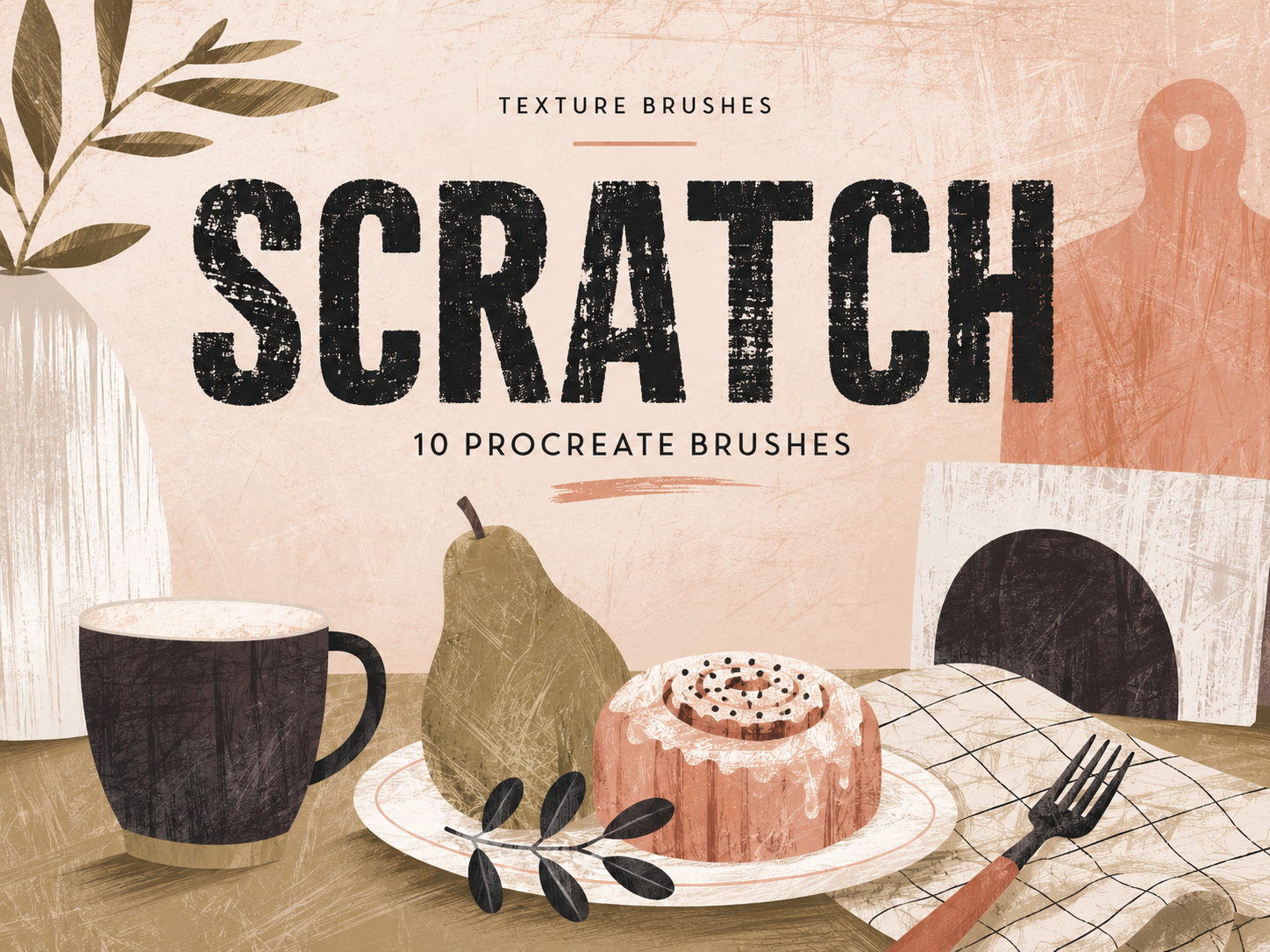Scratch Procreate Brushes