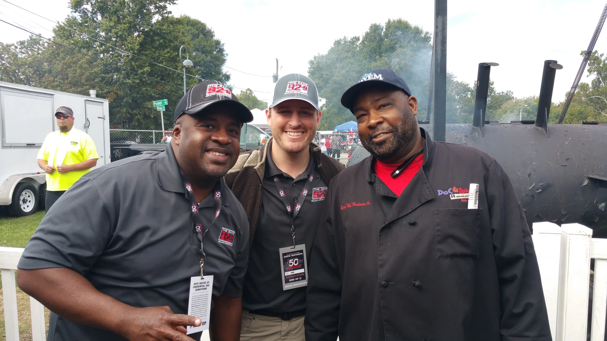 92.9 The Game Peeps at the Bud Light Tailgate