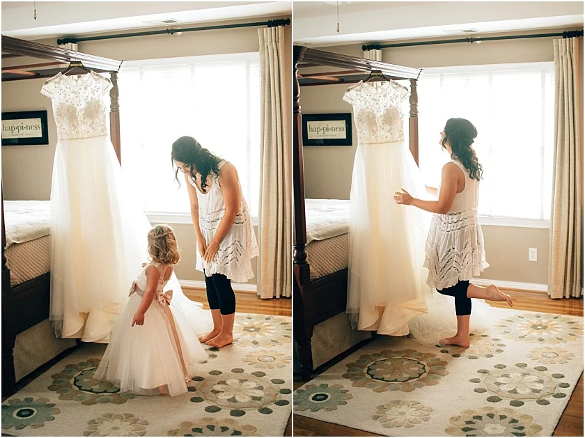 Hillary's gorgeous gown was Tara Keely style 2552.