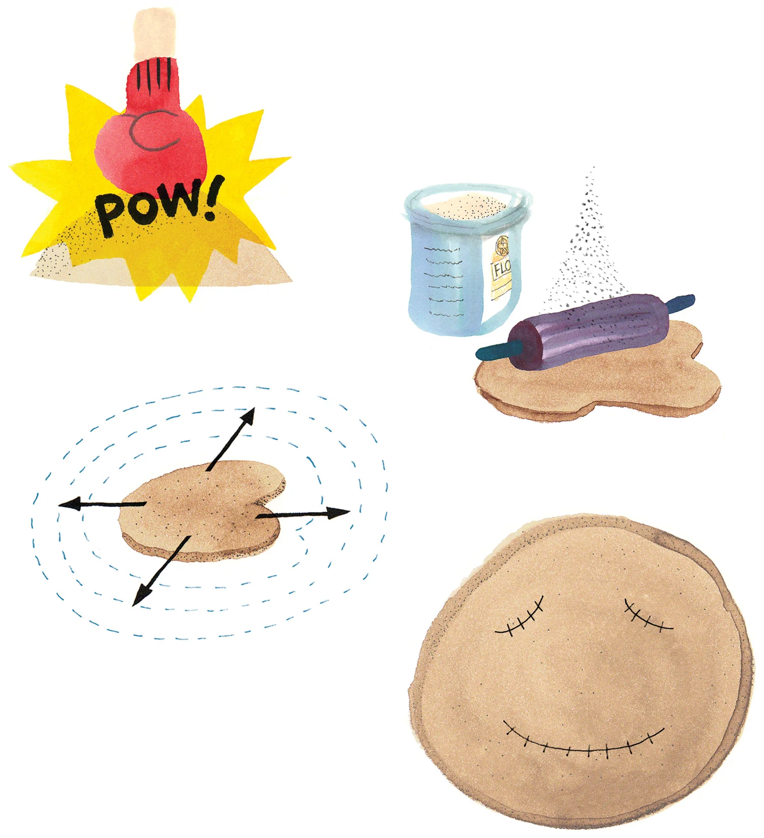 "Cooking with Kids: How to Roll Out Pizza Dough